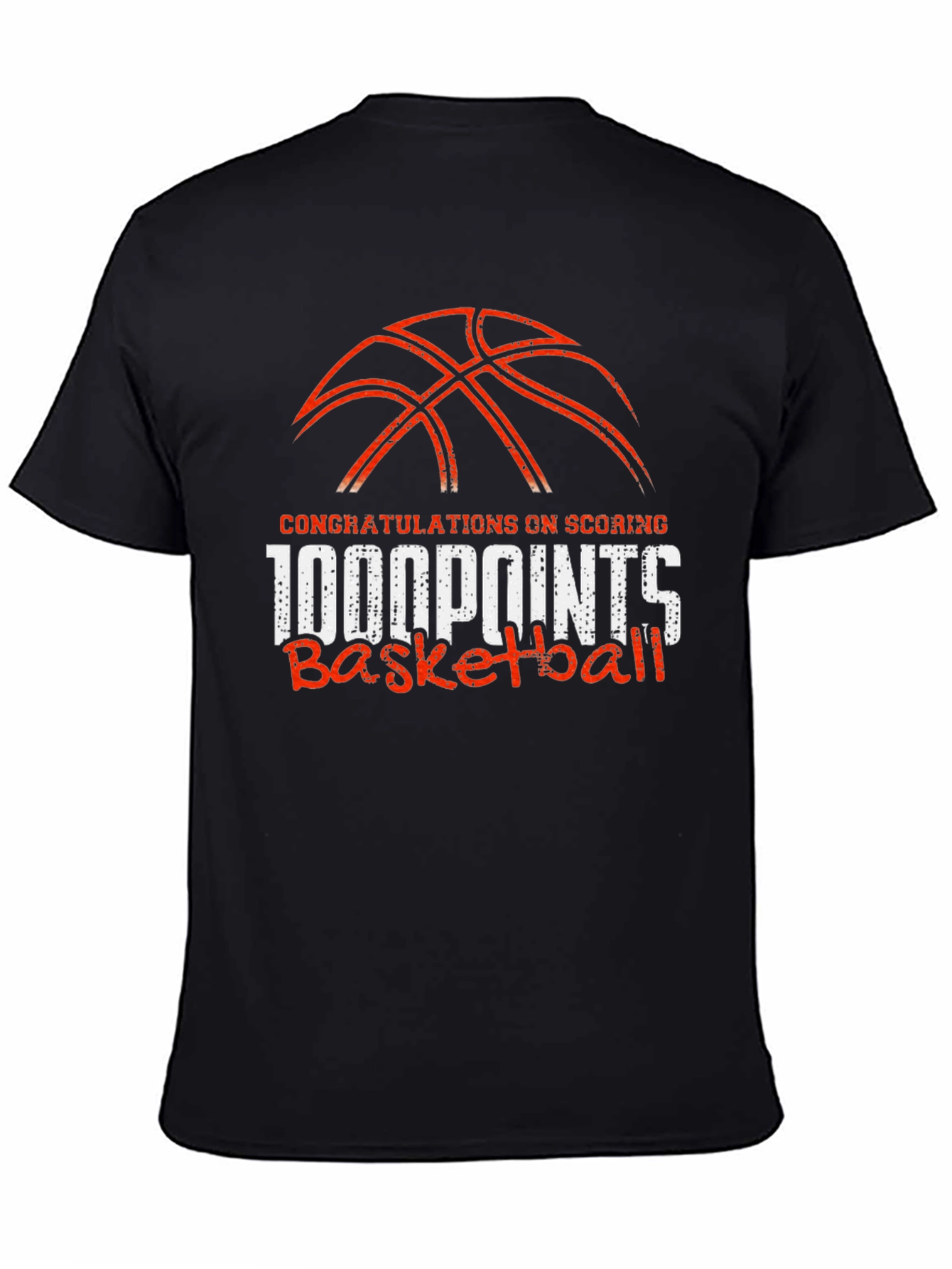 1000 Points Basketball Graphic Tee
