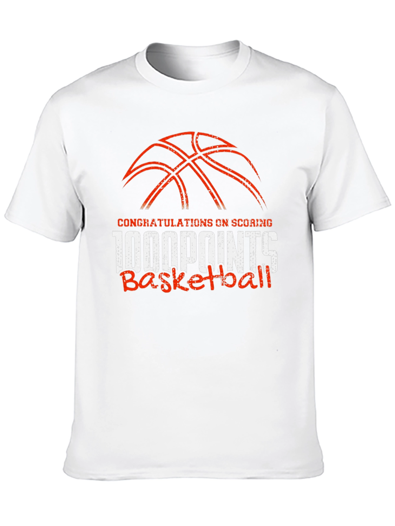 1000 Points Basketball Graphic Tee