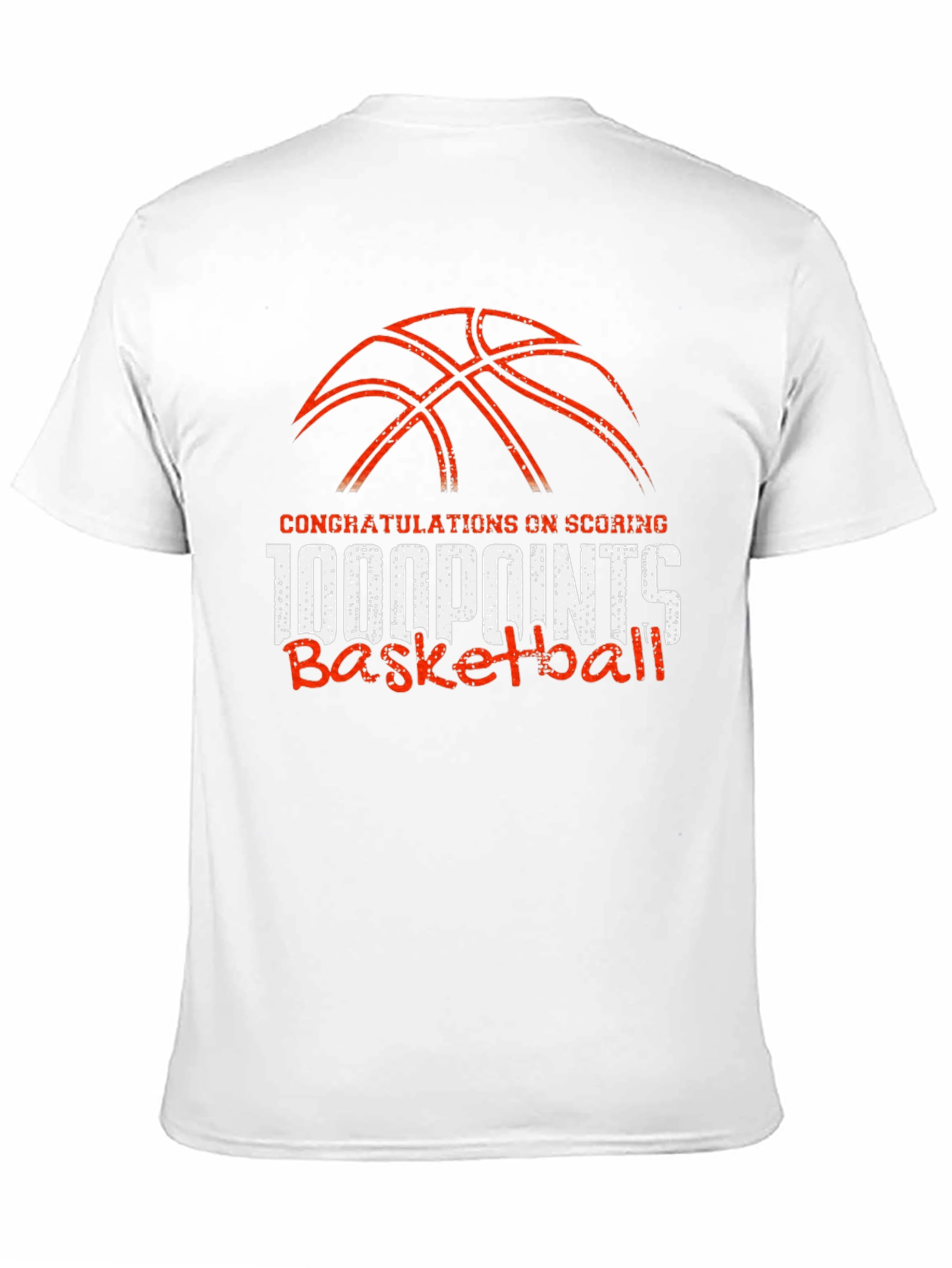 1000 Points Basketball Graphic Tee