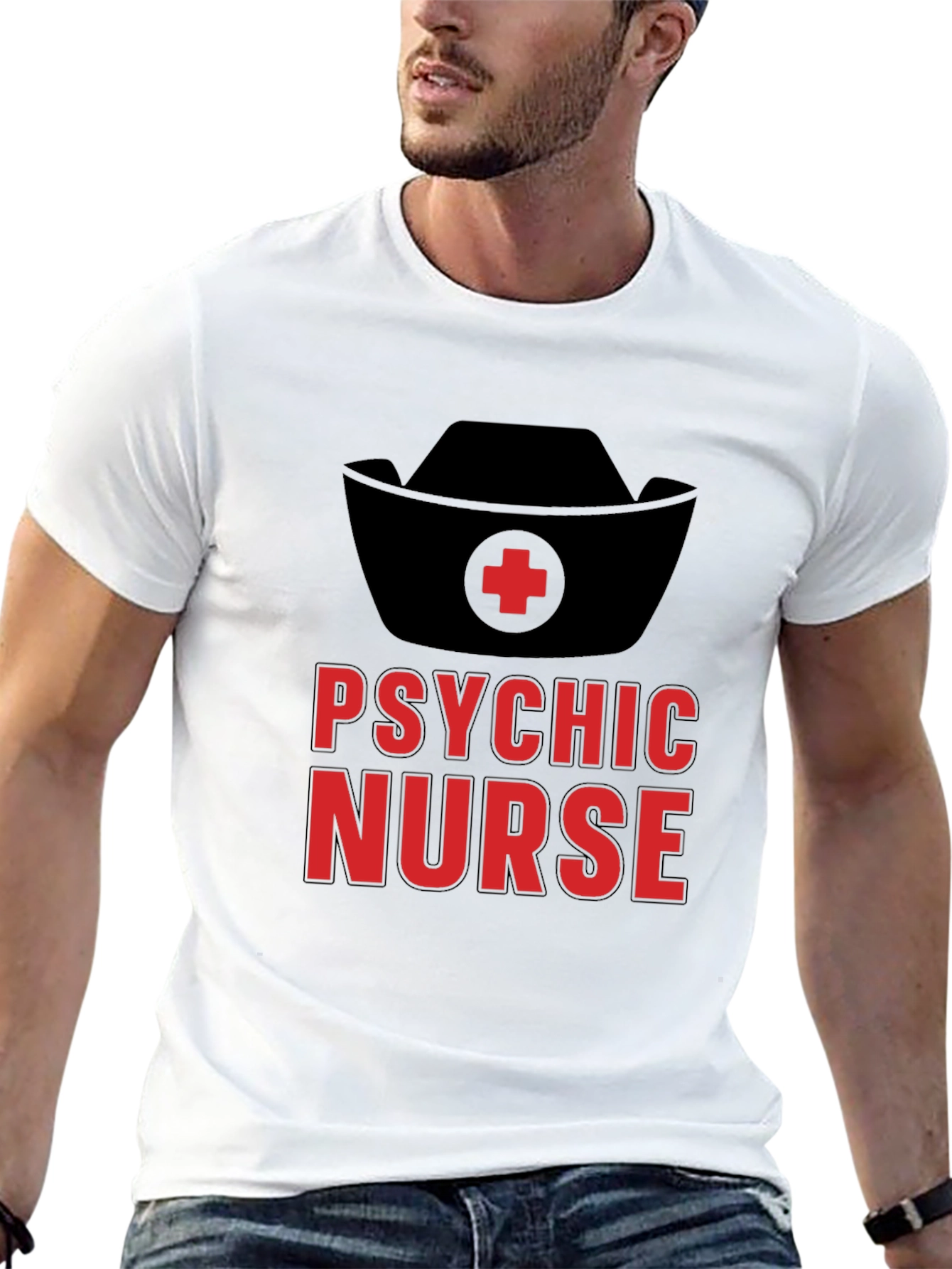 Psychic Nurse T-Shirt - Novelty Graphic Tee