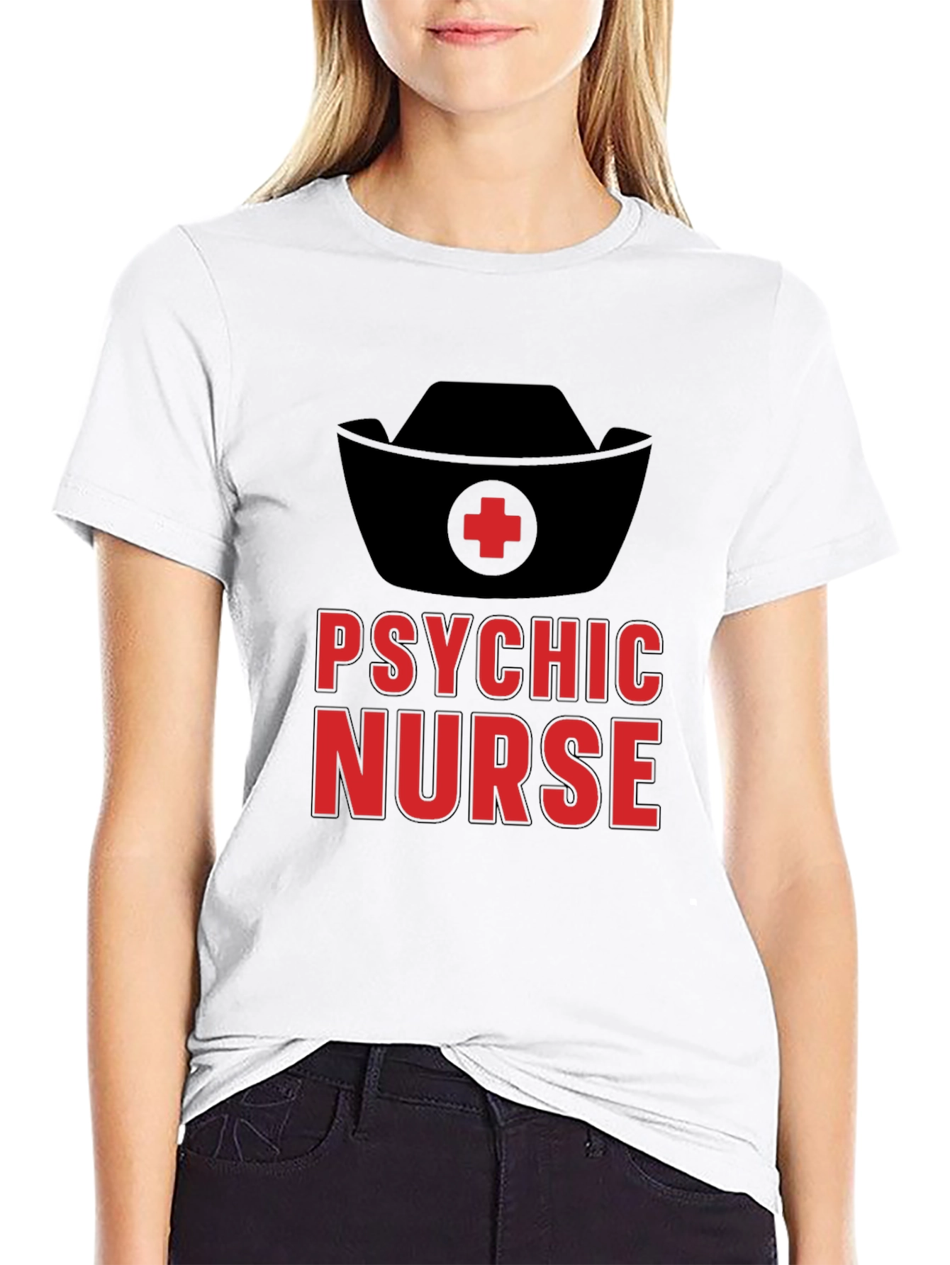 Psychic Nurse T-Shirt - Novelty Graphic Tee