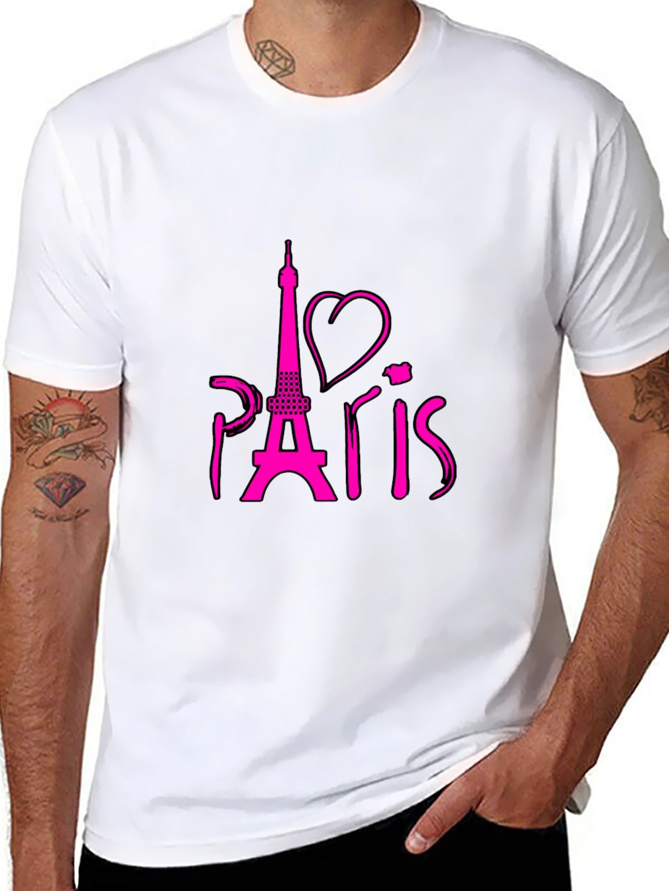 I Love Paris Graphic Tee