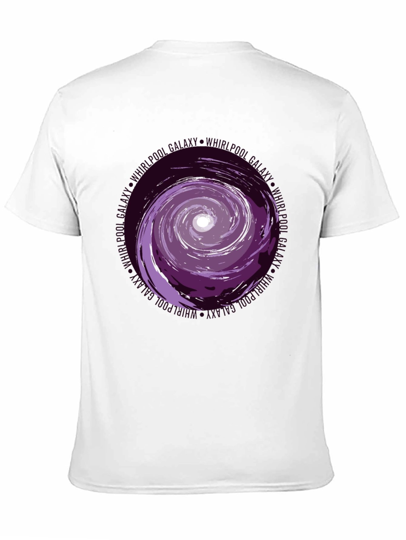 Whirlpool Galaxy Graphic Tee - Black
