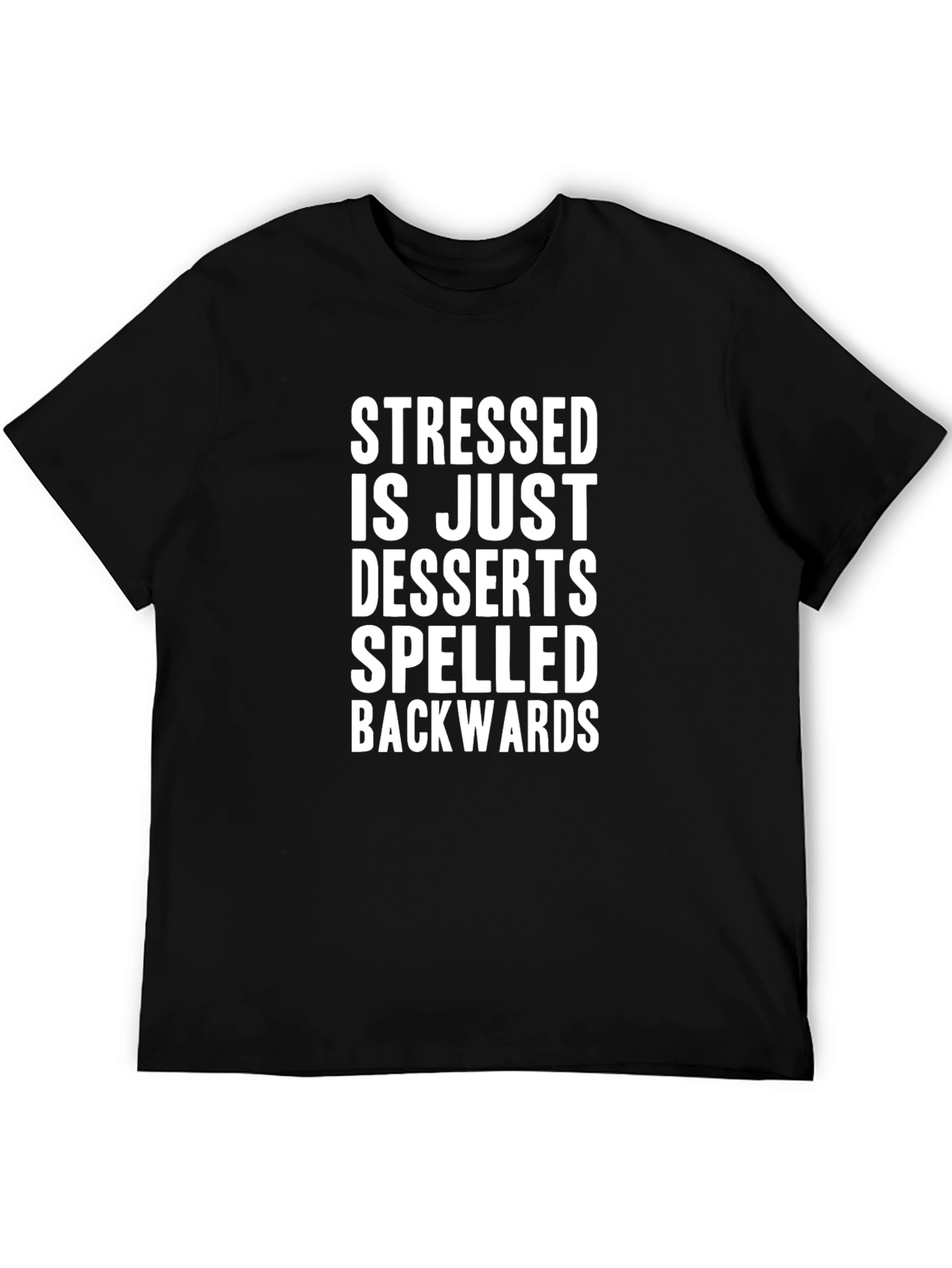 Stressed Spelled Backwards Tee