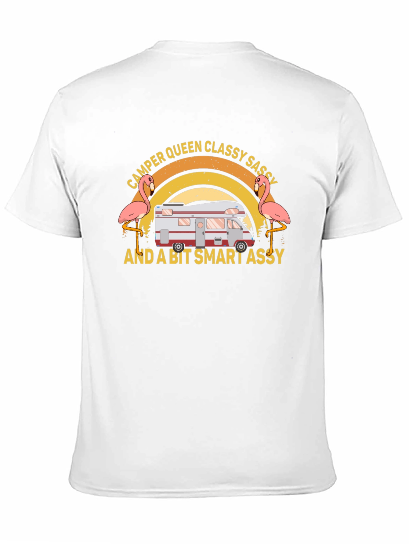 Camper Queen Classy Sassy Funny T-Shirt