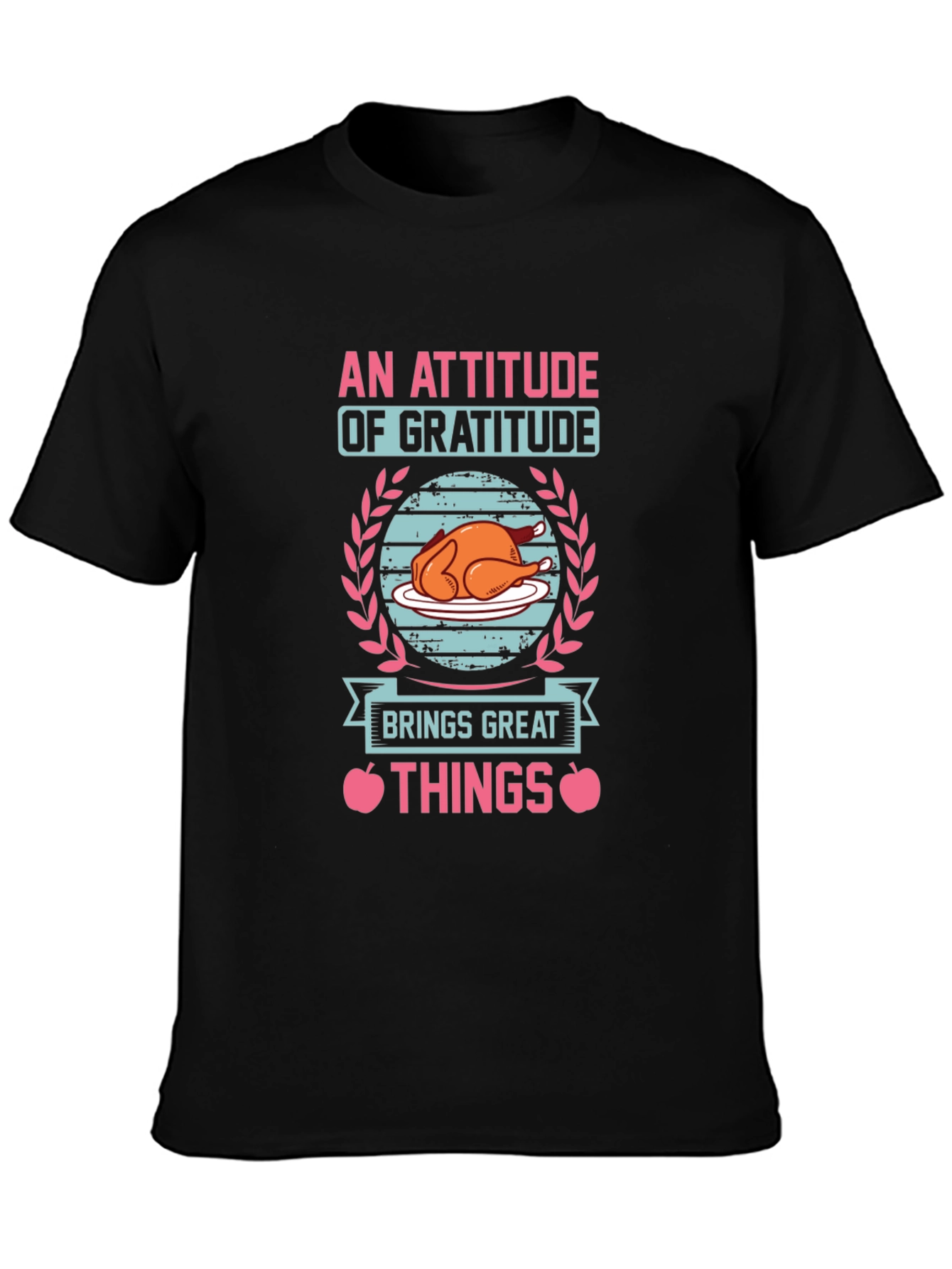 Attitude of Gratitude Thanksgiving T-Shirt