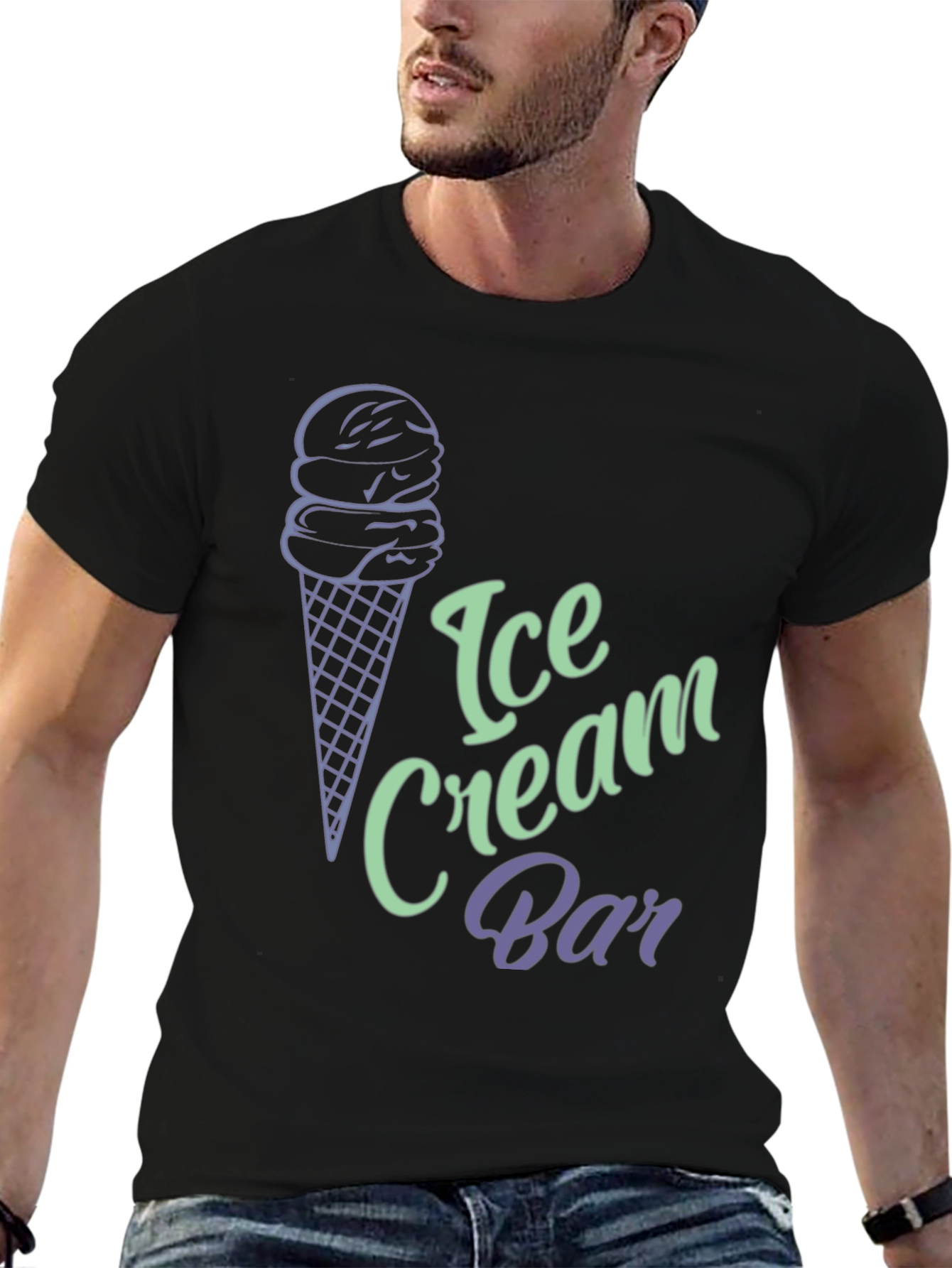 Ice Cream Bar Graphic Tee