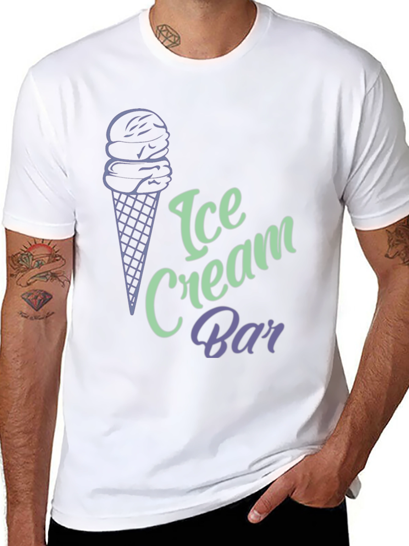 Ice Cream Bar Graphic Tee
