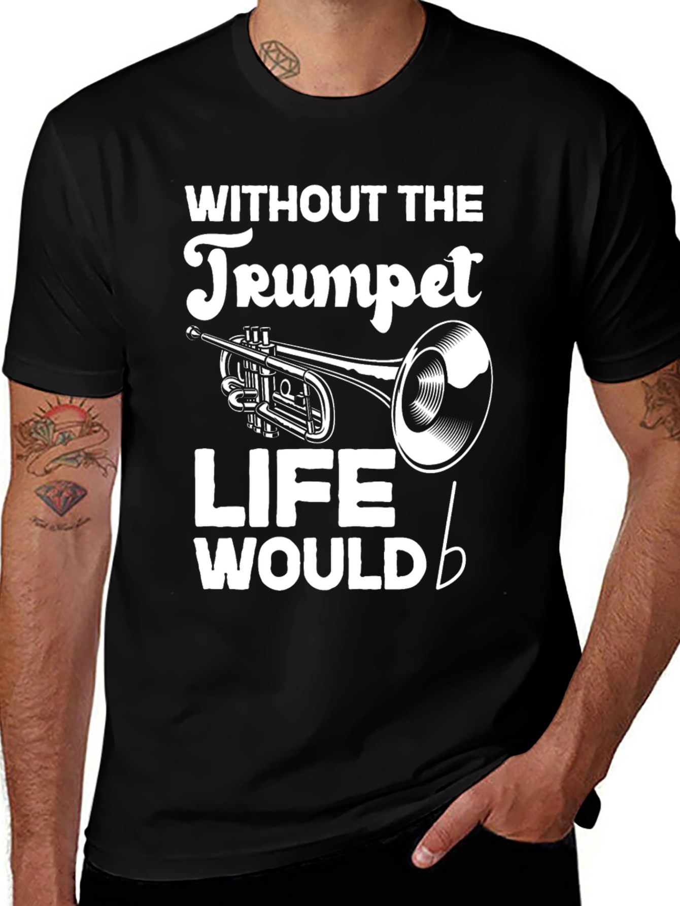 Trumpet T-Shirt - Music Lover Gift