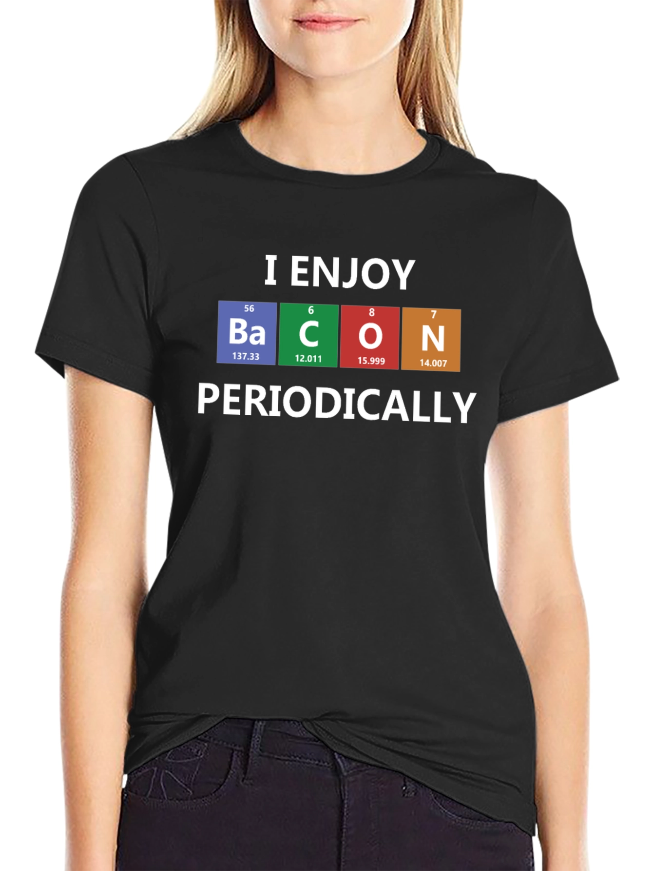 I Enjoy Bacon Periodically T-Shirt