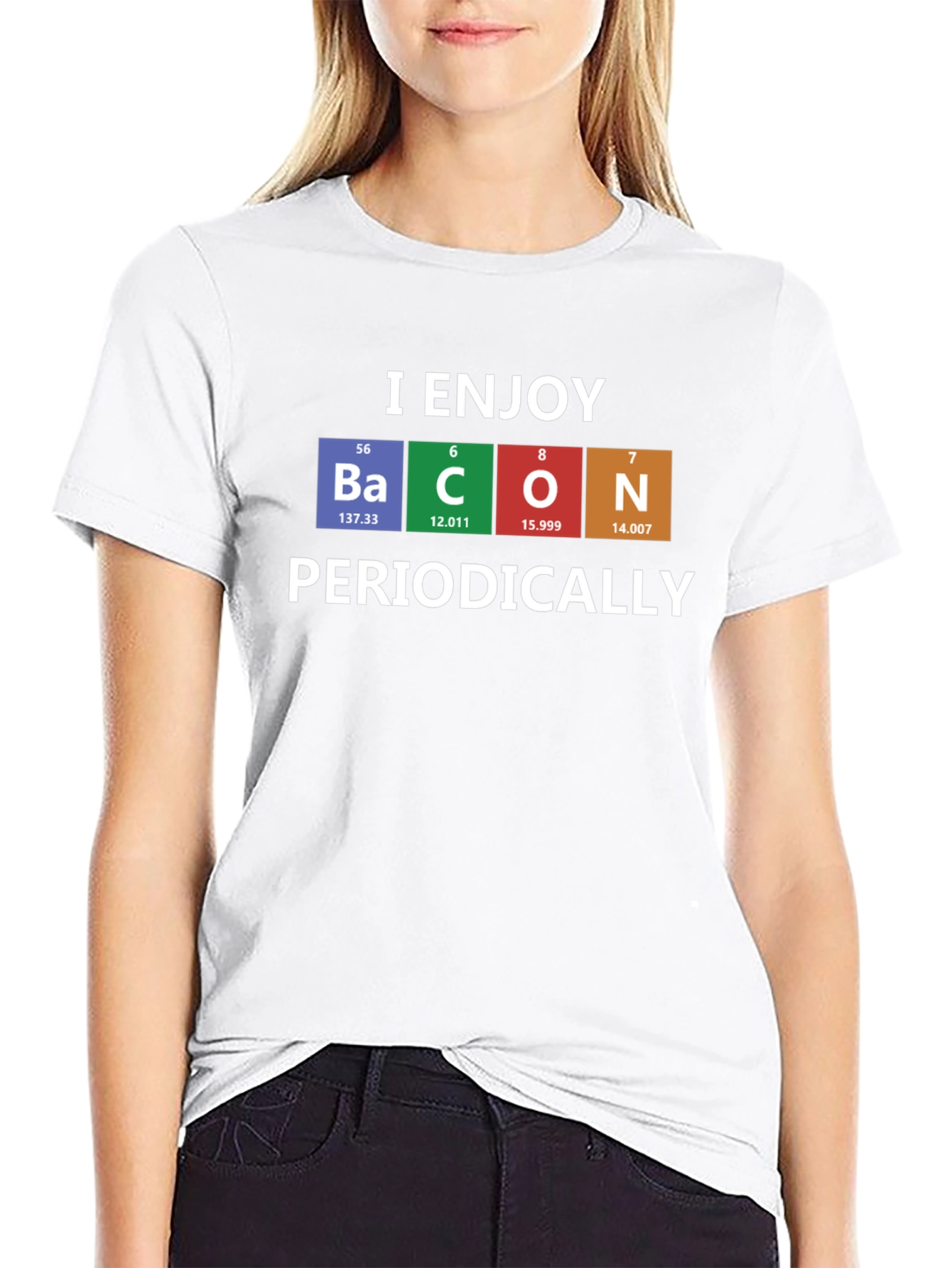 I Enjoy Bacon Periodically T-Shirt
