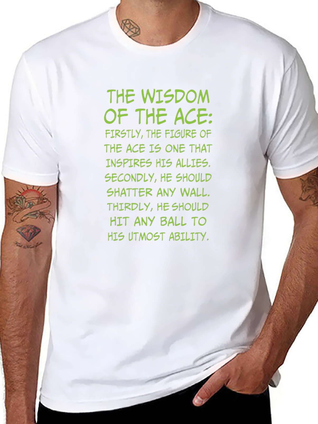 Wisdom of the Ace Graphic T-Shirt