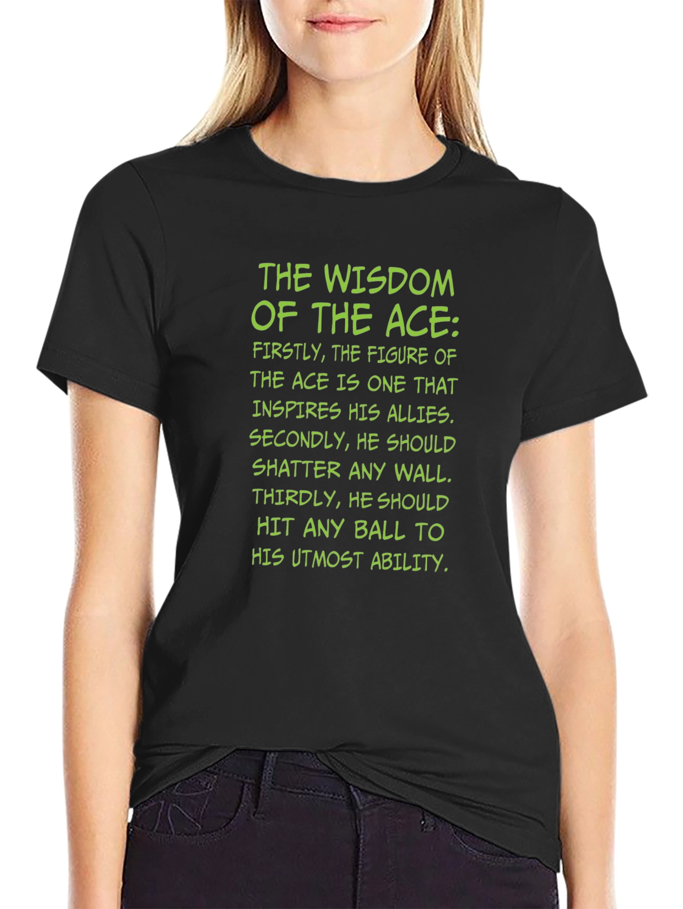 Wisdom of the Ace Graphic T-Shirt