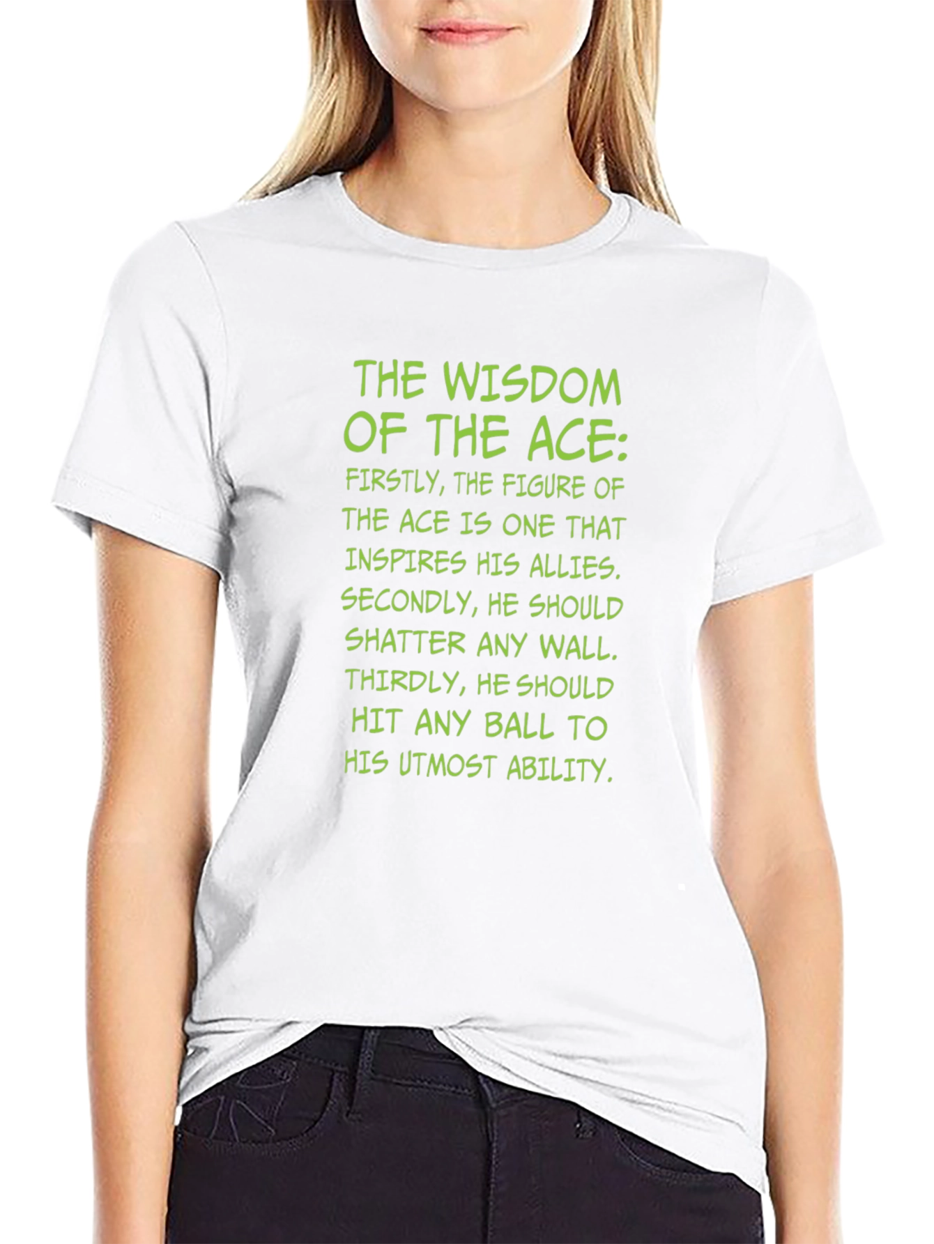 Wisdom of the Ace Graphic T-Shirt