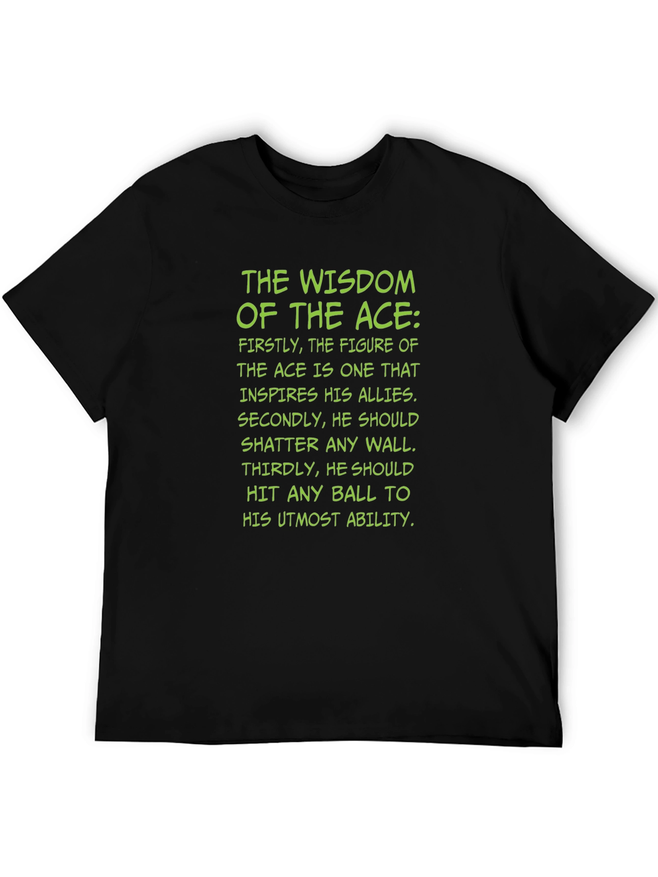 Wisdom of the Ace Graphic T-Shirt