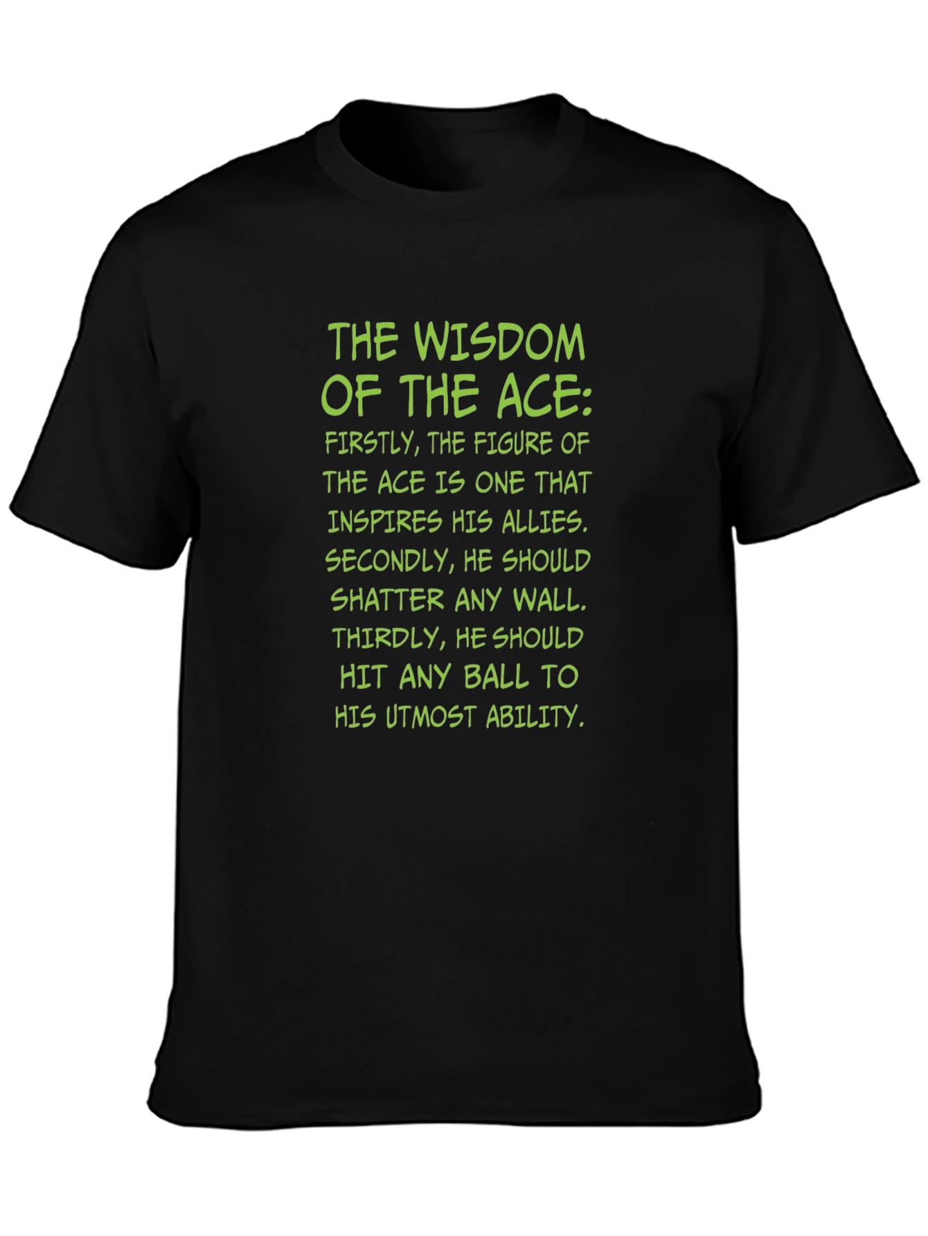 Wisdom of the Ace Graphic T-Shirt