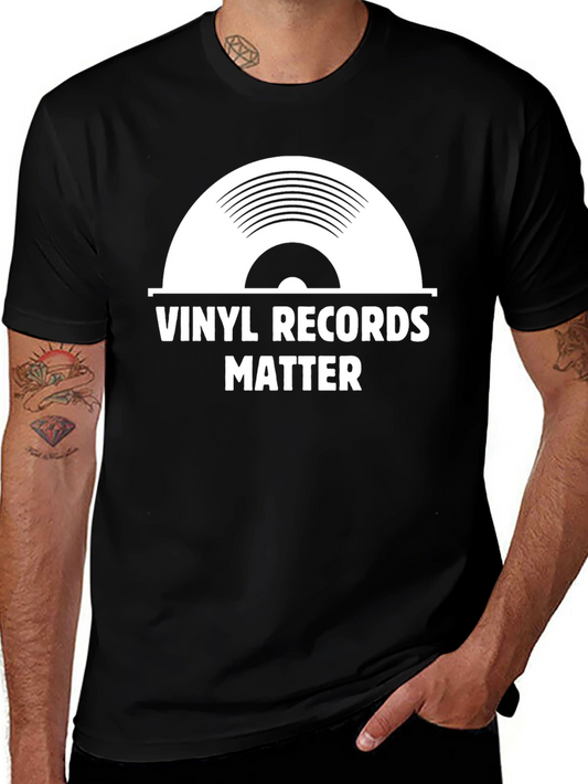 Vinyl Records Matter Graphic T-Shirt