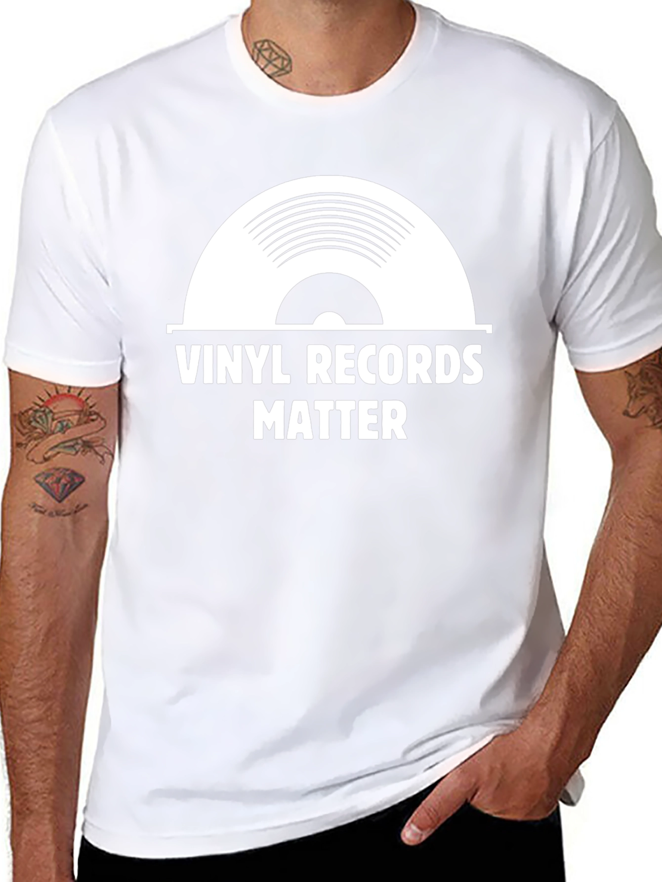 Vinyl Records Matter Graphic T-Shirt