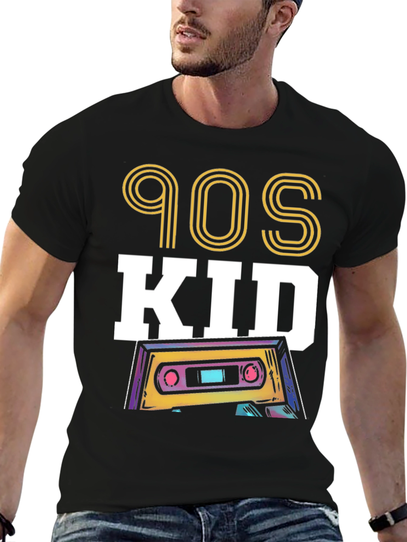 90s Kid Cassette Tape Graphic Tee