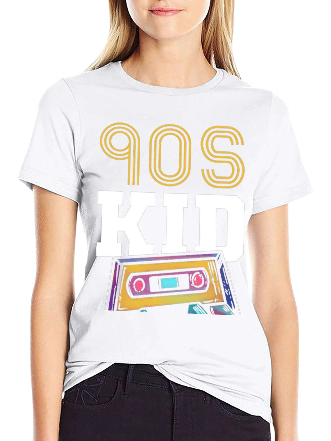 90s Kid Cassette Tape Graphic Tee
