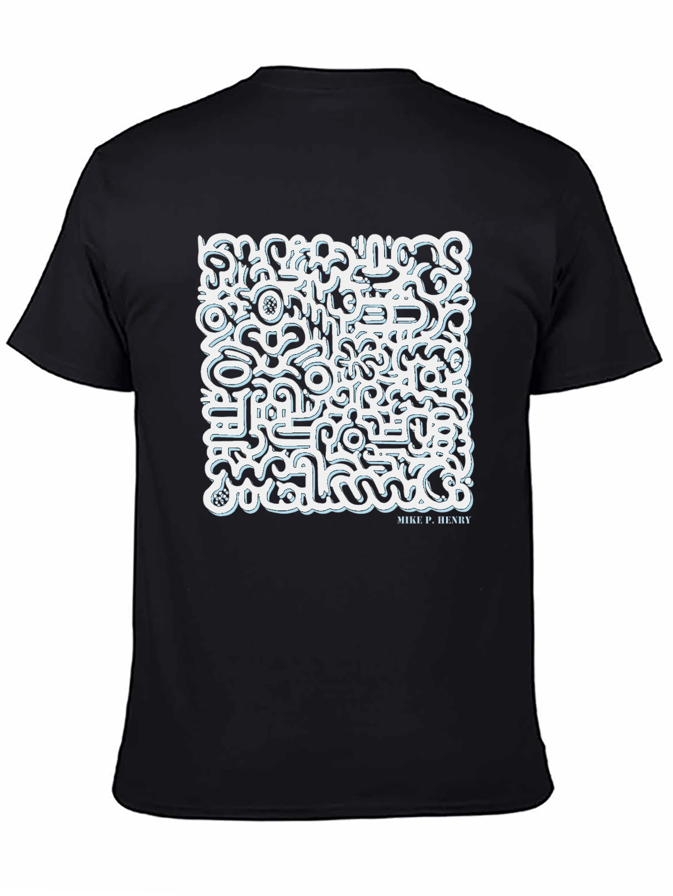 Abstract Art Graphic Tee - Mike P. Henry Design