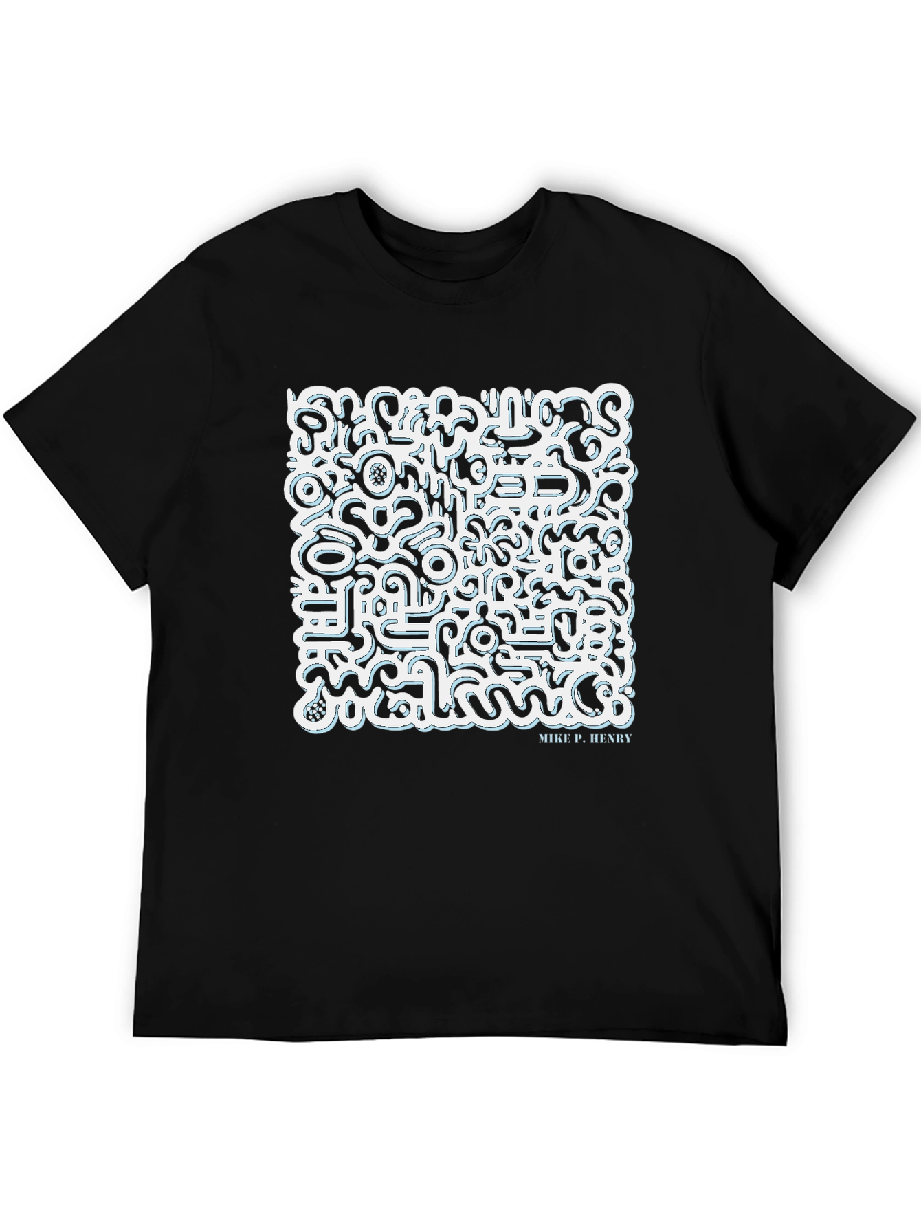 Abstract Art Graphic Tee - Mike P. Henry Design