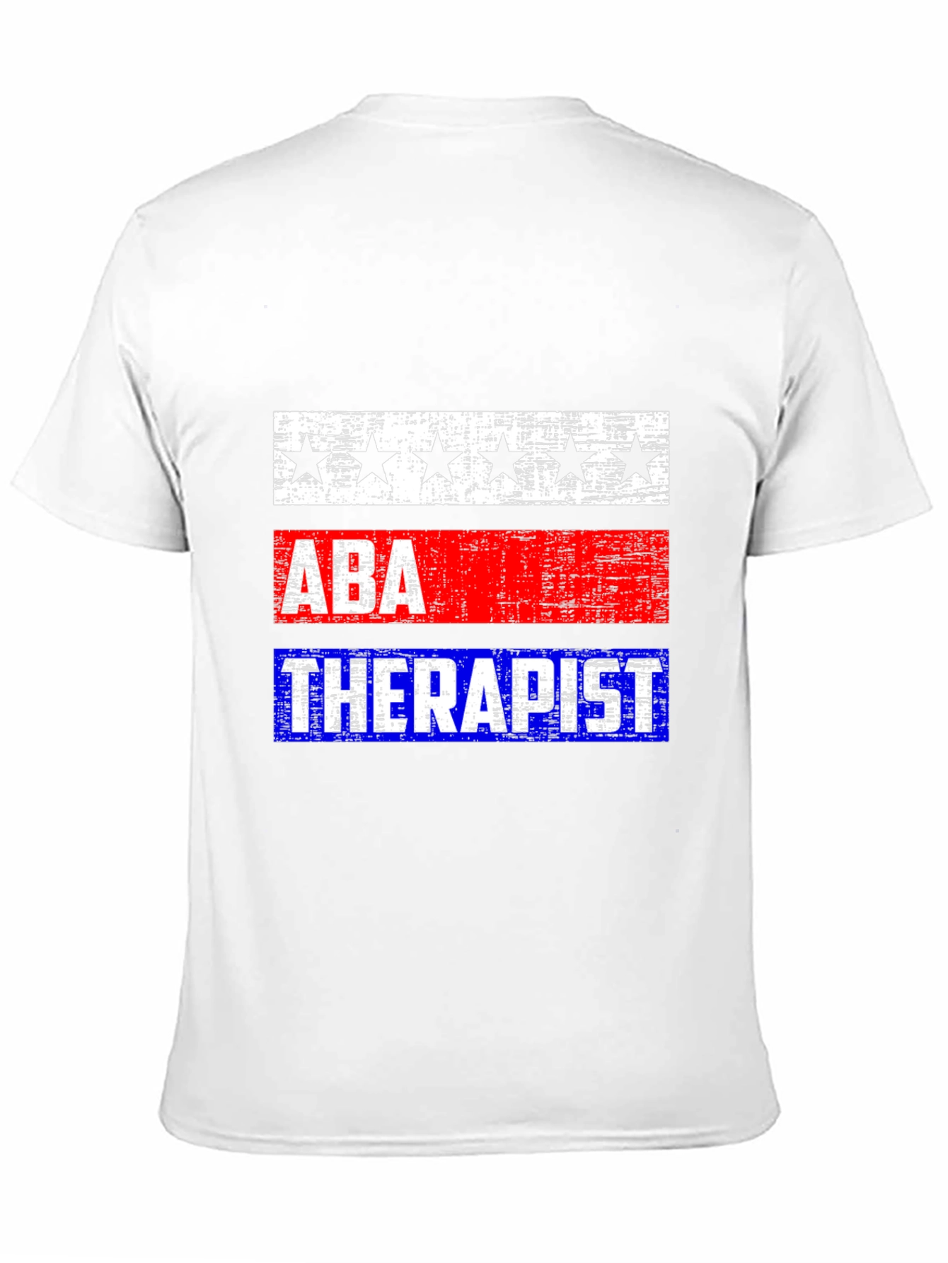 ABA Therapist Tee - Patriotic Design