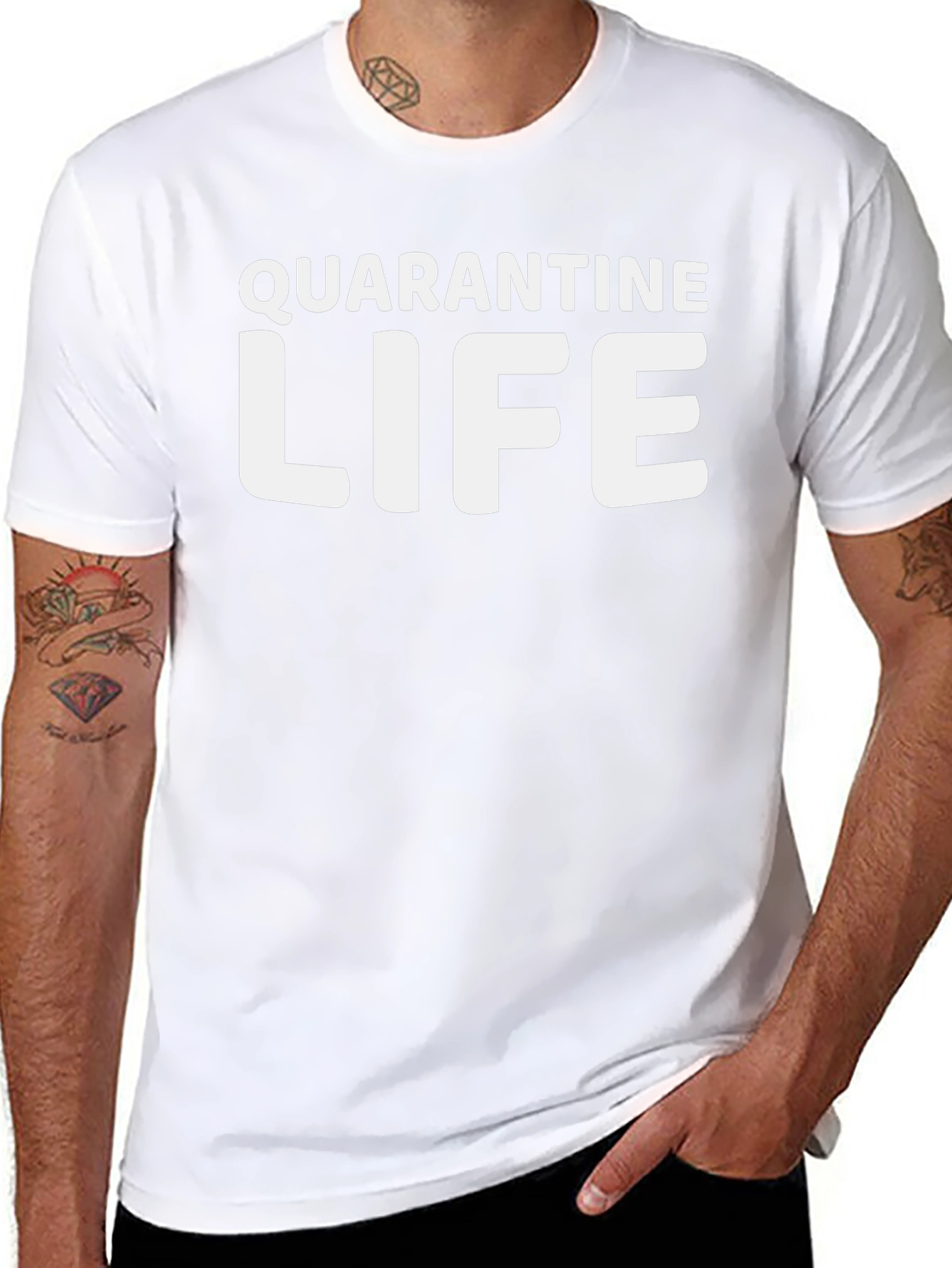 Quarantine Life T-Shirt - Stay Home & Safe!