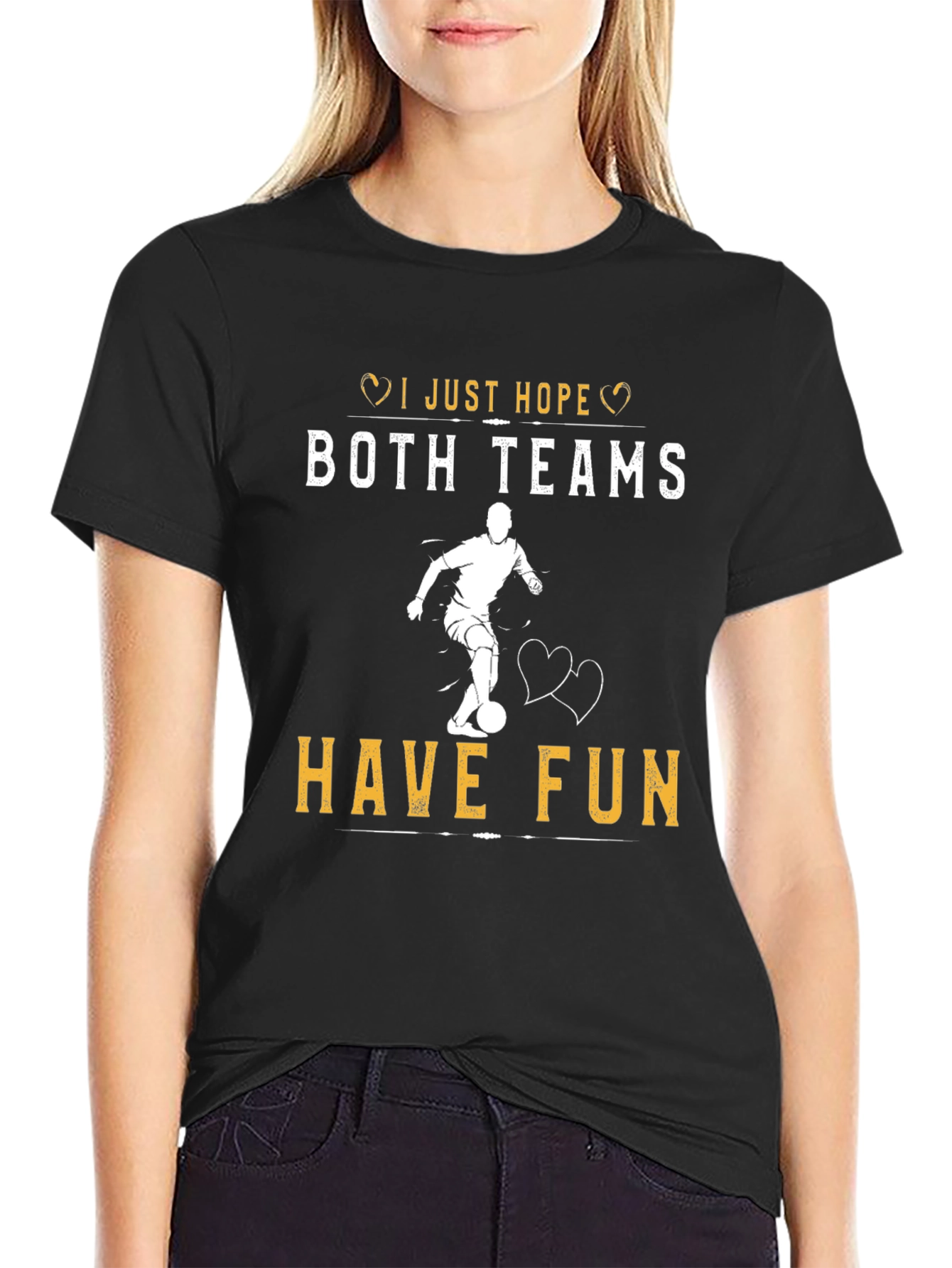 I Just Hope Both Teams Have Fun Graphic T-Shirt