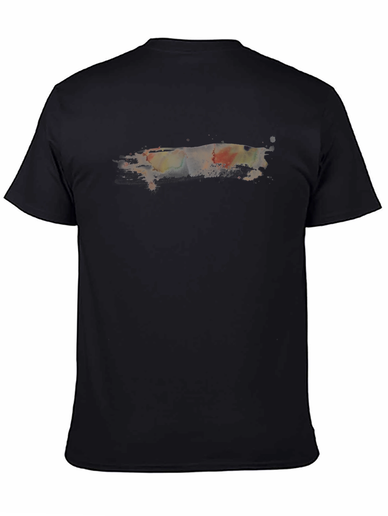 Abstract Art Black T-Shirt