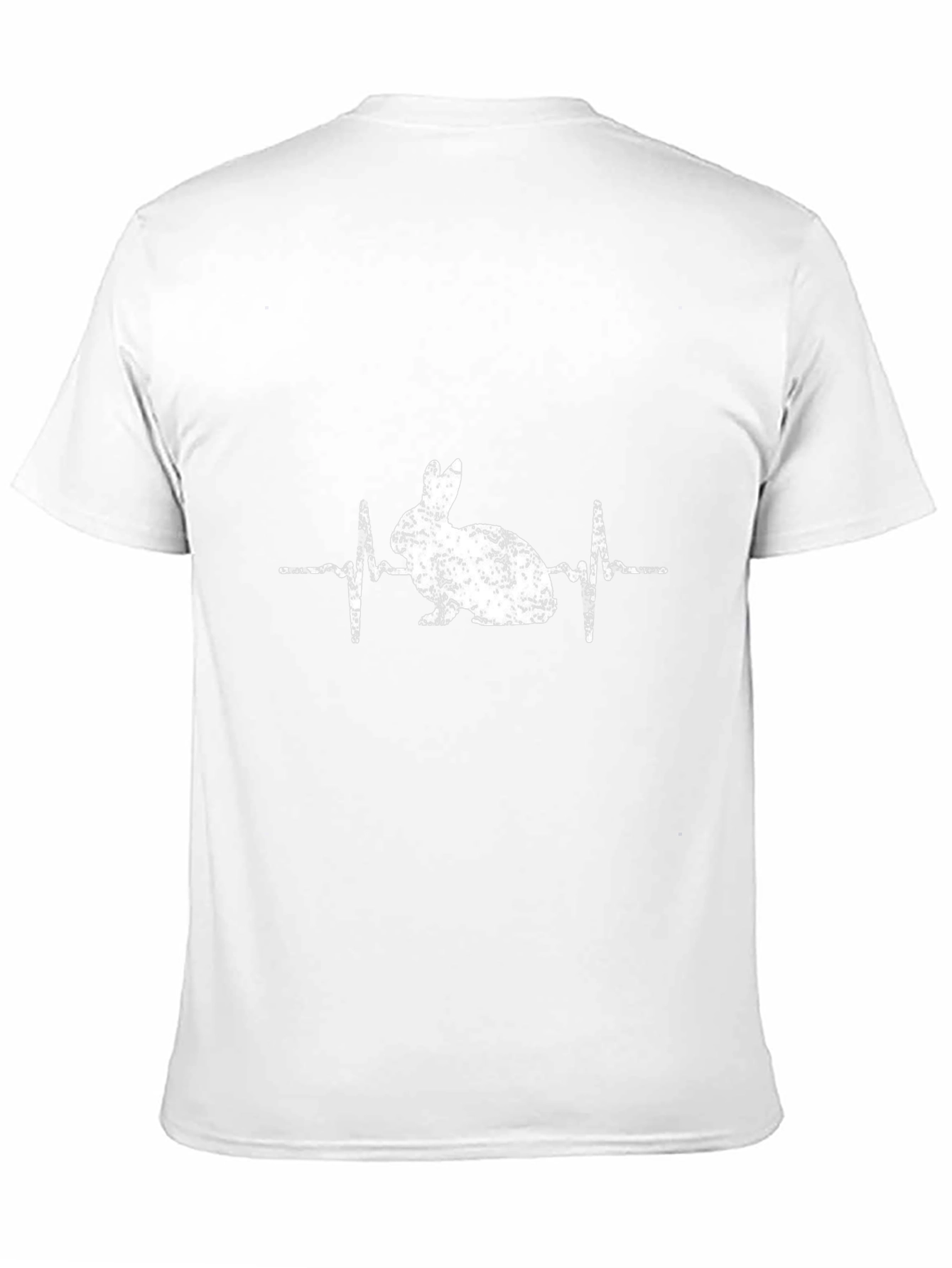 Rabbit Heartbeat T-Shirt - Animal Lover Tee