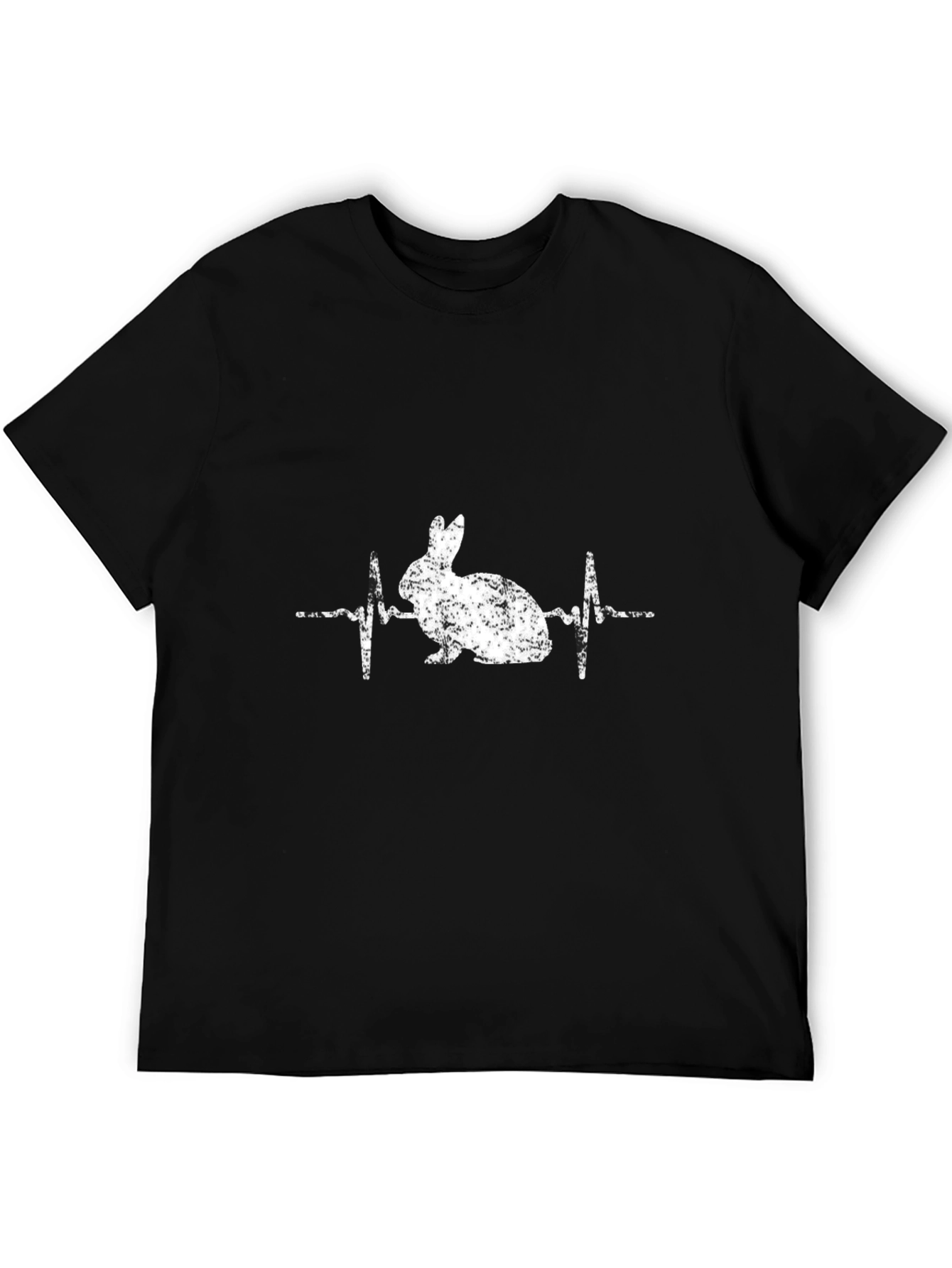 Rabbit Heartbeat T-Shirt - Animal Lover Tee
