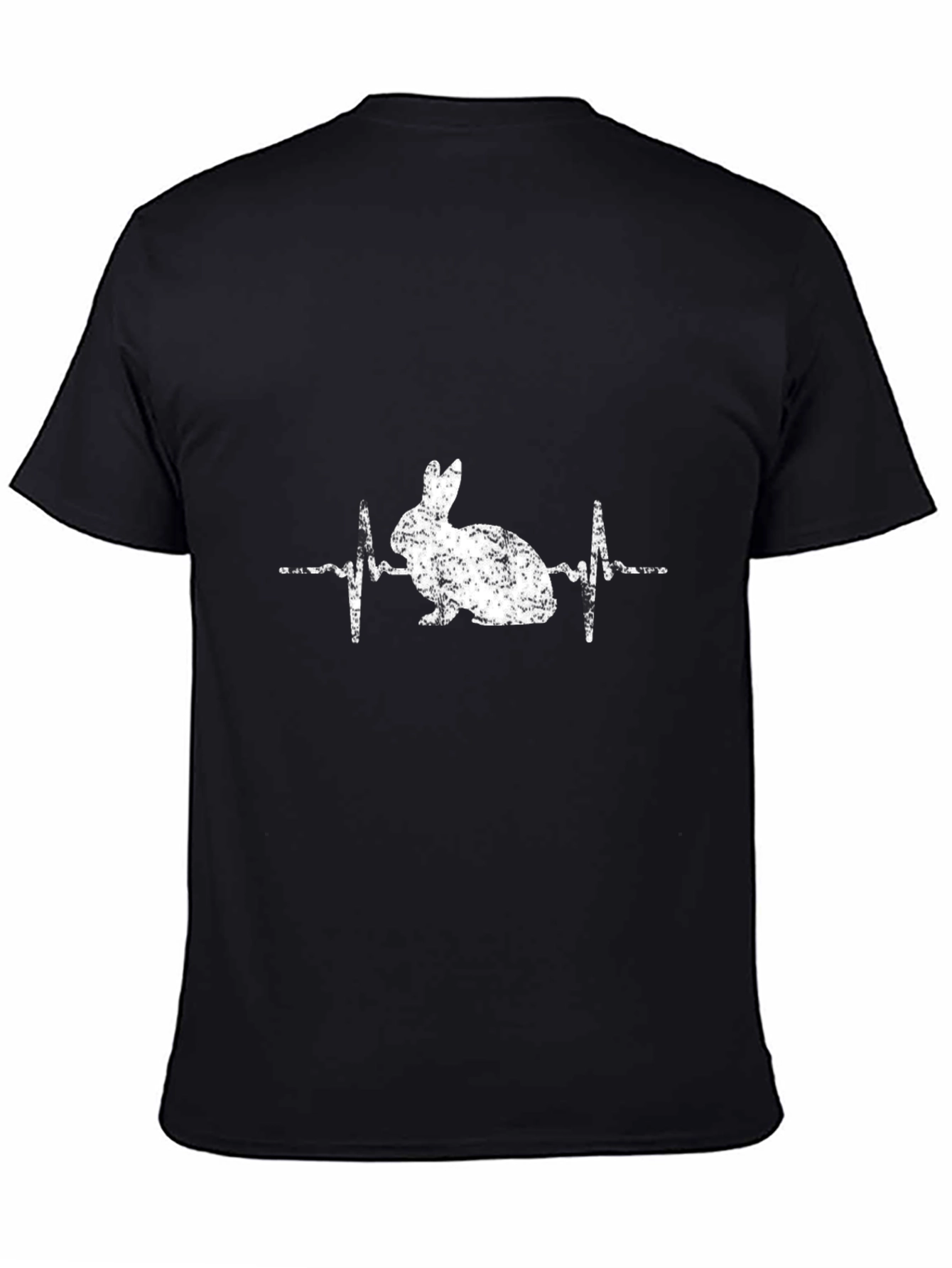 Rabbit Heartbeat T-Shirt - Animal Lover Tee