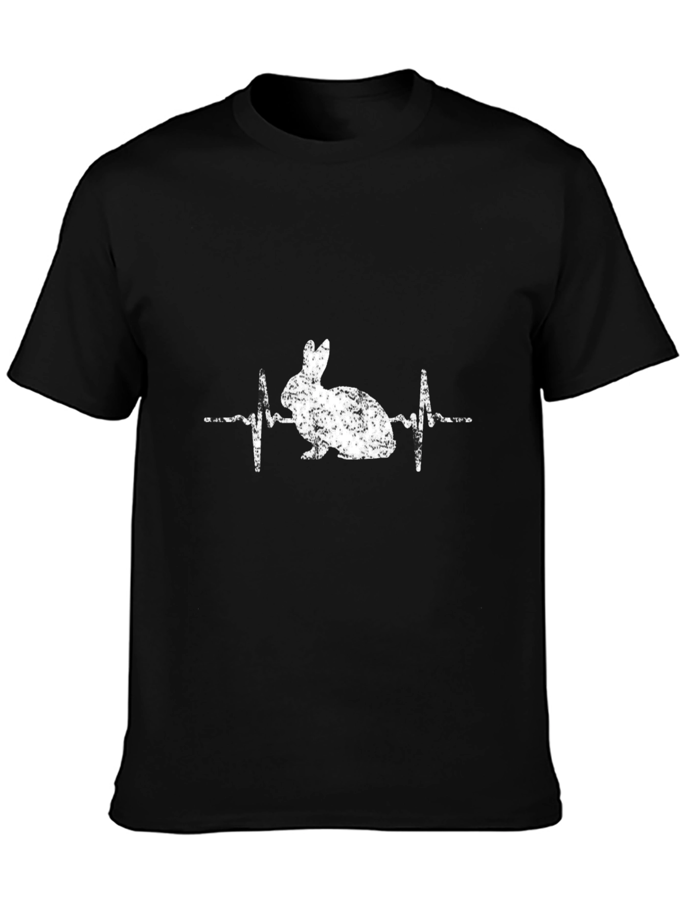 Rabbit Heartbeat T-Shirt - Animal Lover Tee