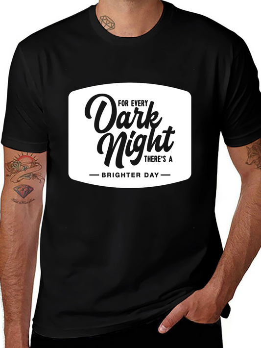 Dark Night Brighter Day Graphic T-Shirt