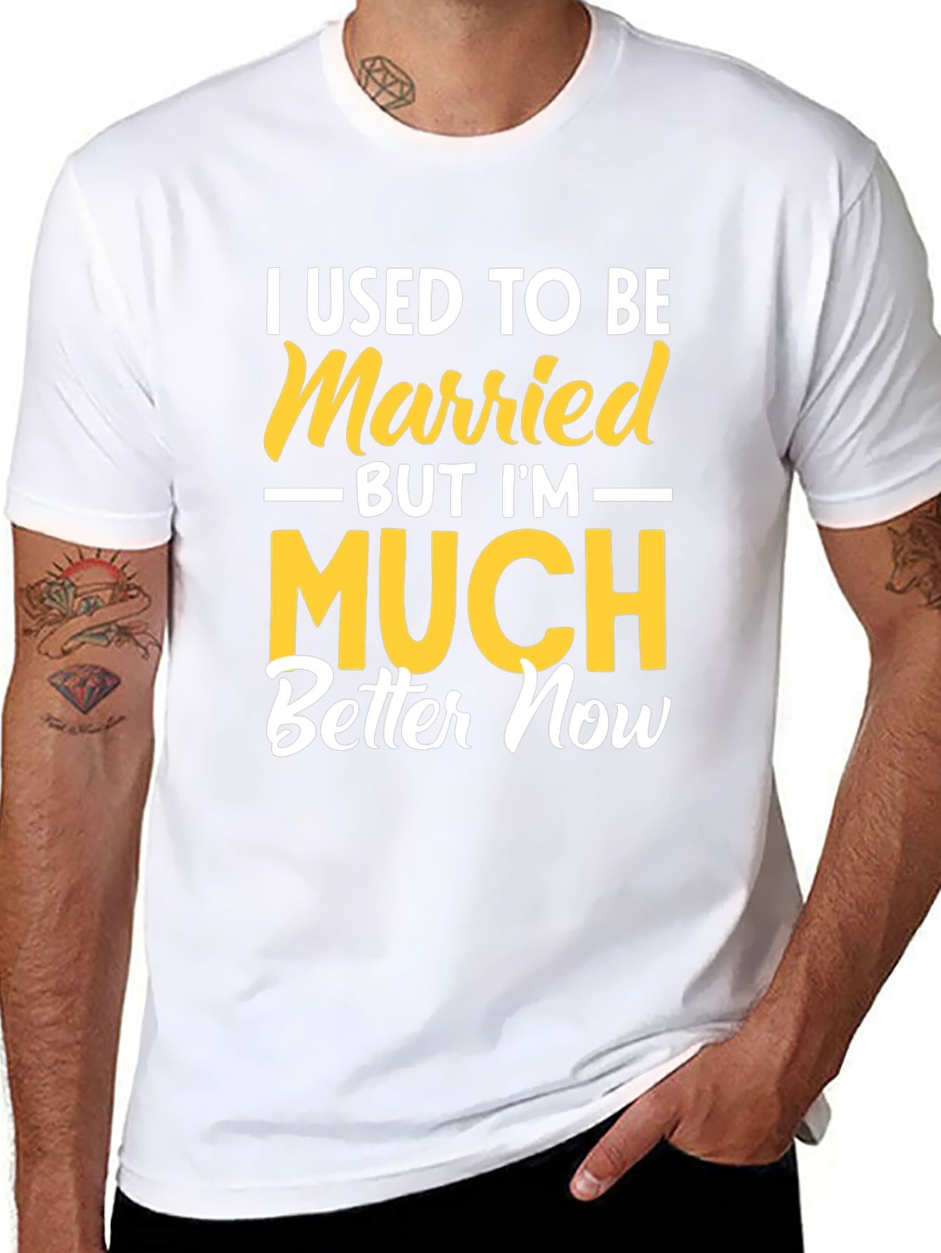 I Used to be Married Funny T-Shirt