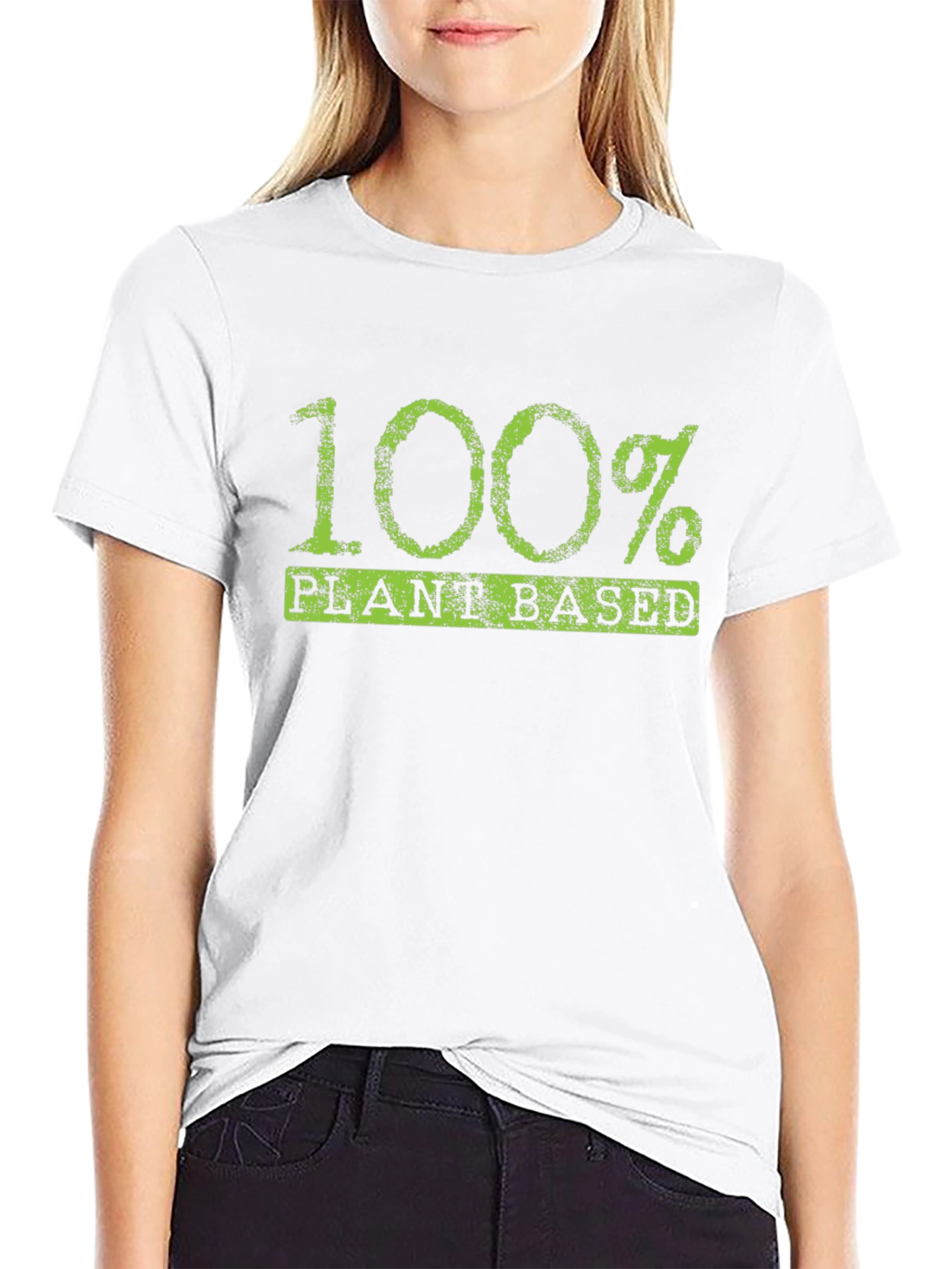 100% Plant Based T-Shirt - Vegan Lifestyle Tee