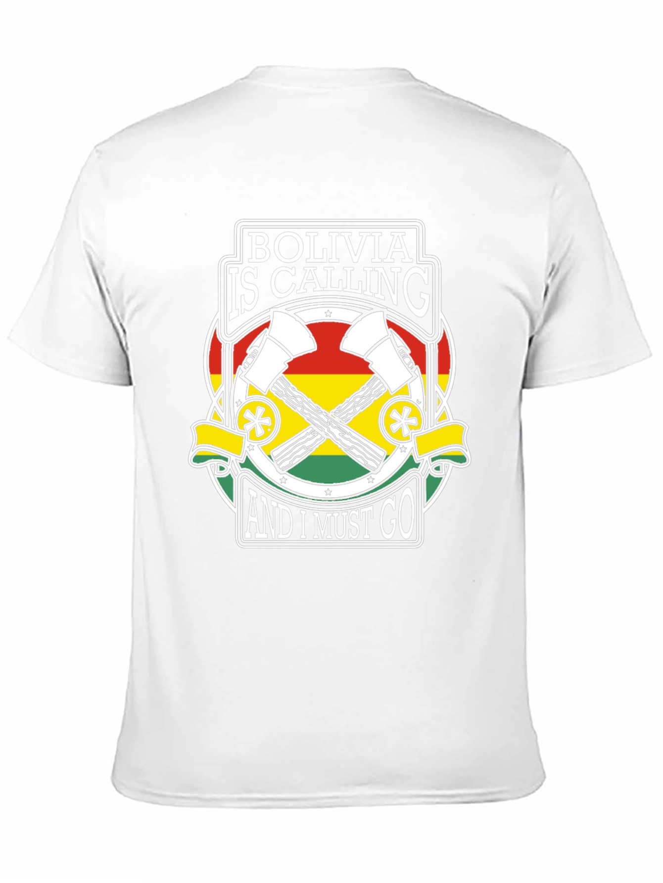 Bolivia is Calling Mens Graphic Tee