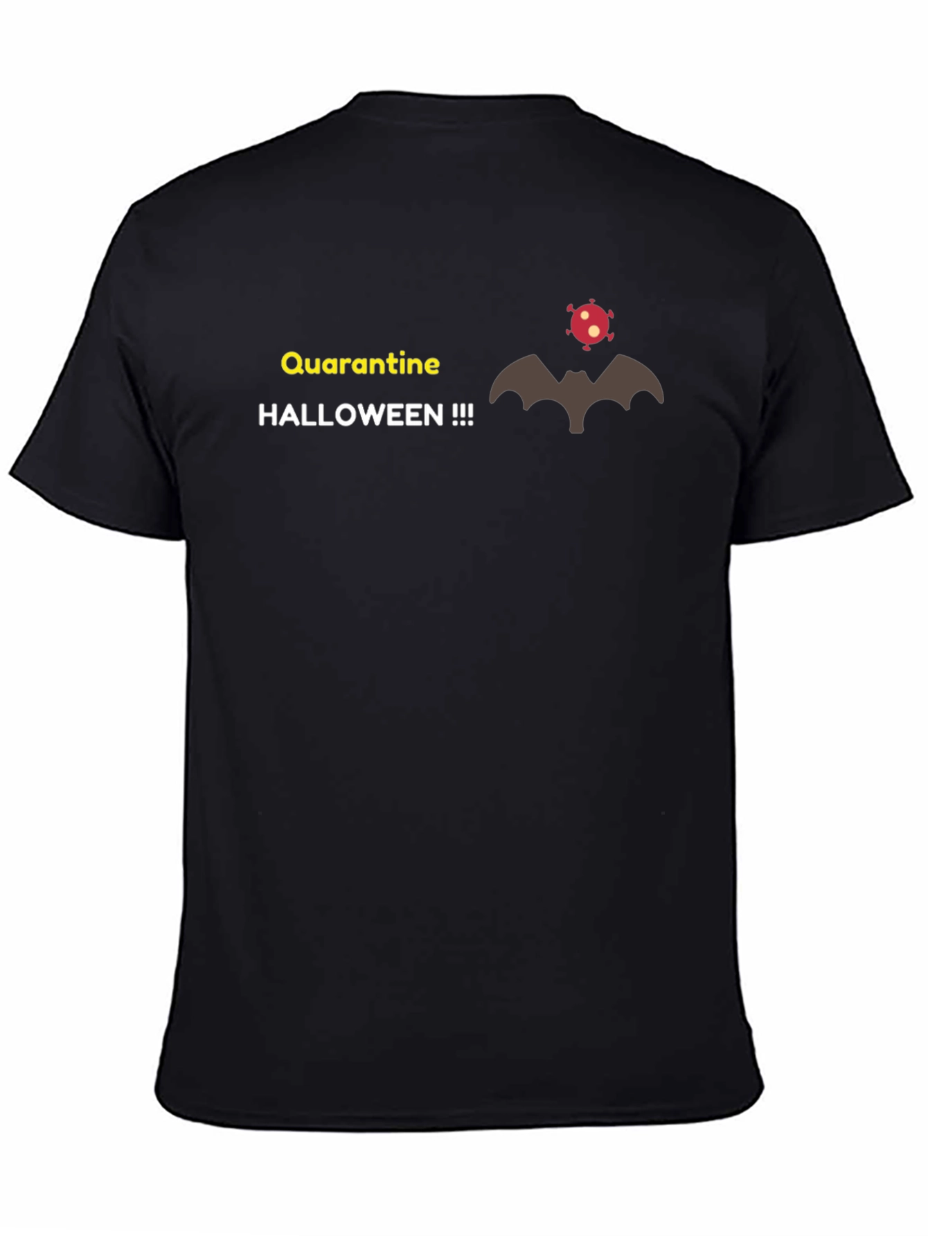 Quarantine Halloween T-Shirt - Funny Graphic Tee