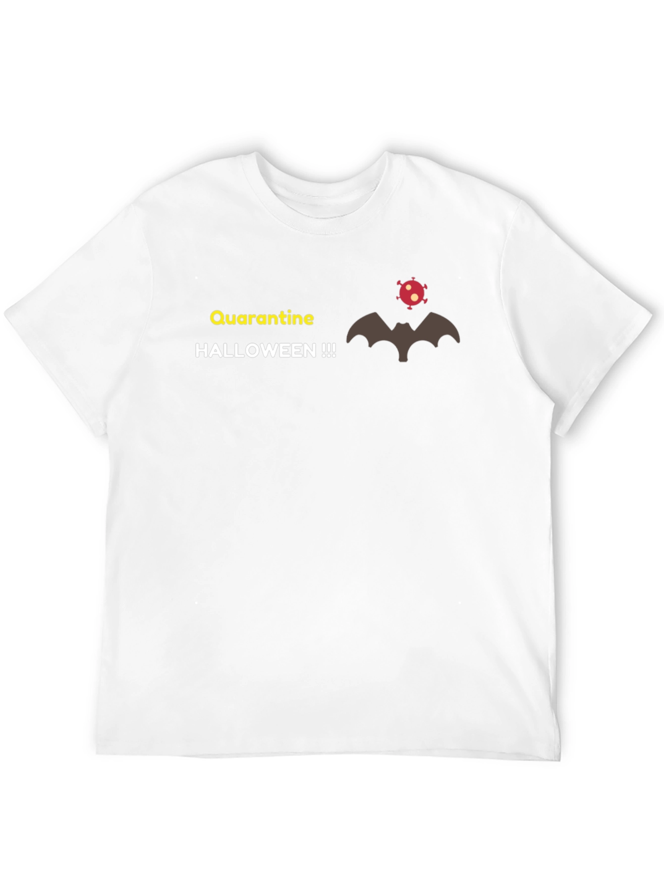 Quarantine Halloween T-Shirt - Funny Graphic Tee