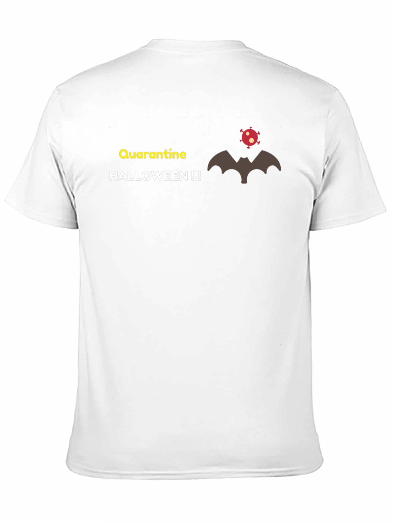Quarantine Halloween T-Shirt - Funny Graphic Tee