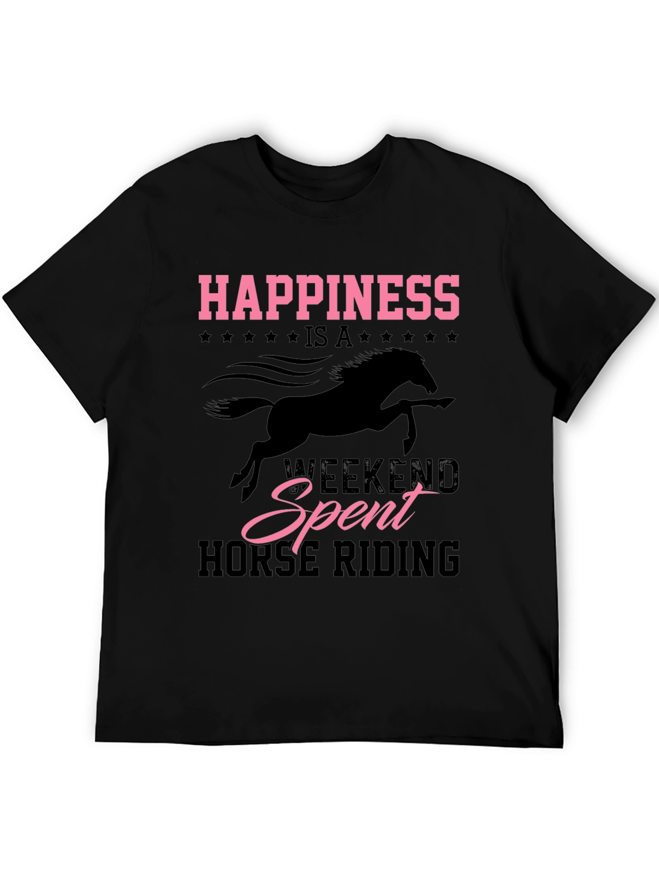 Happiness Horse Riding Weekend T-Shirt