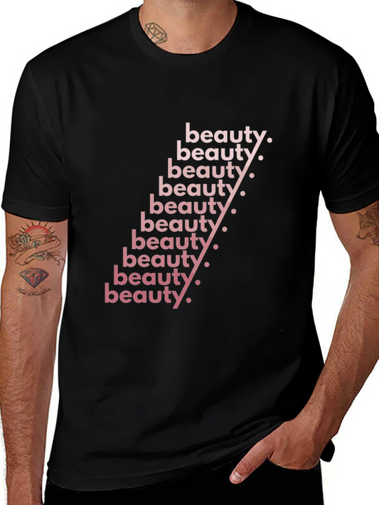Beauty Script Black T-Shirt