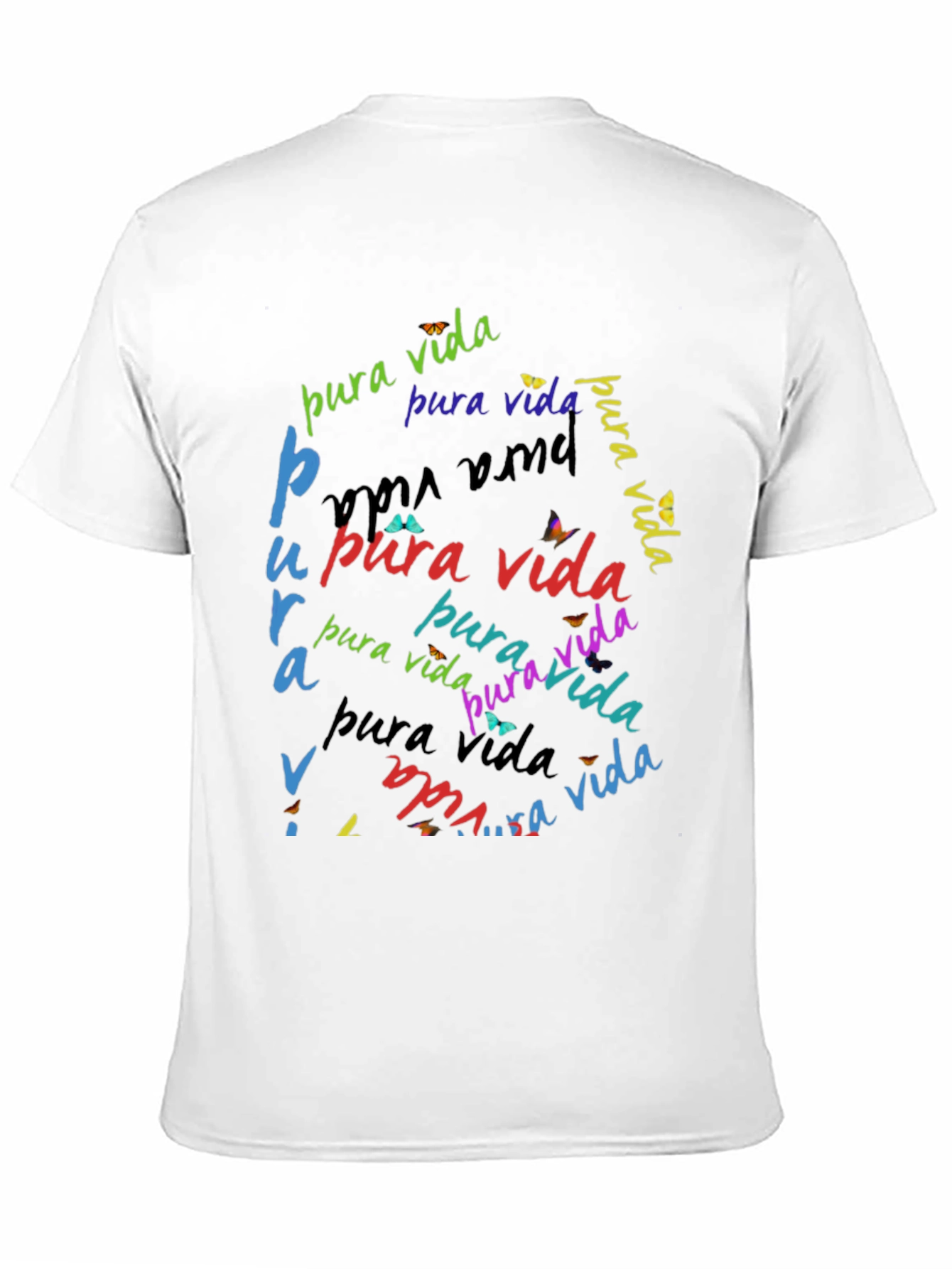 Pura Vida Graphic T-Shirt - Costa Rica Lifestyle Tee