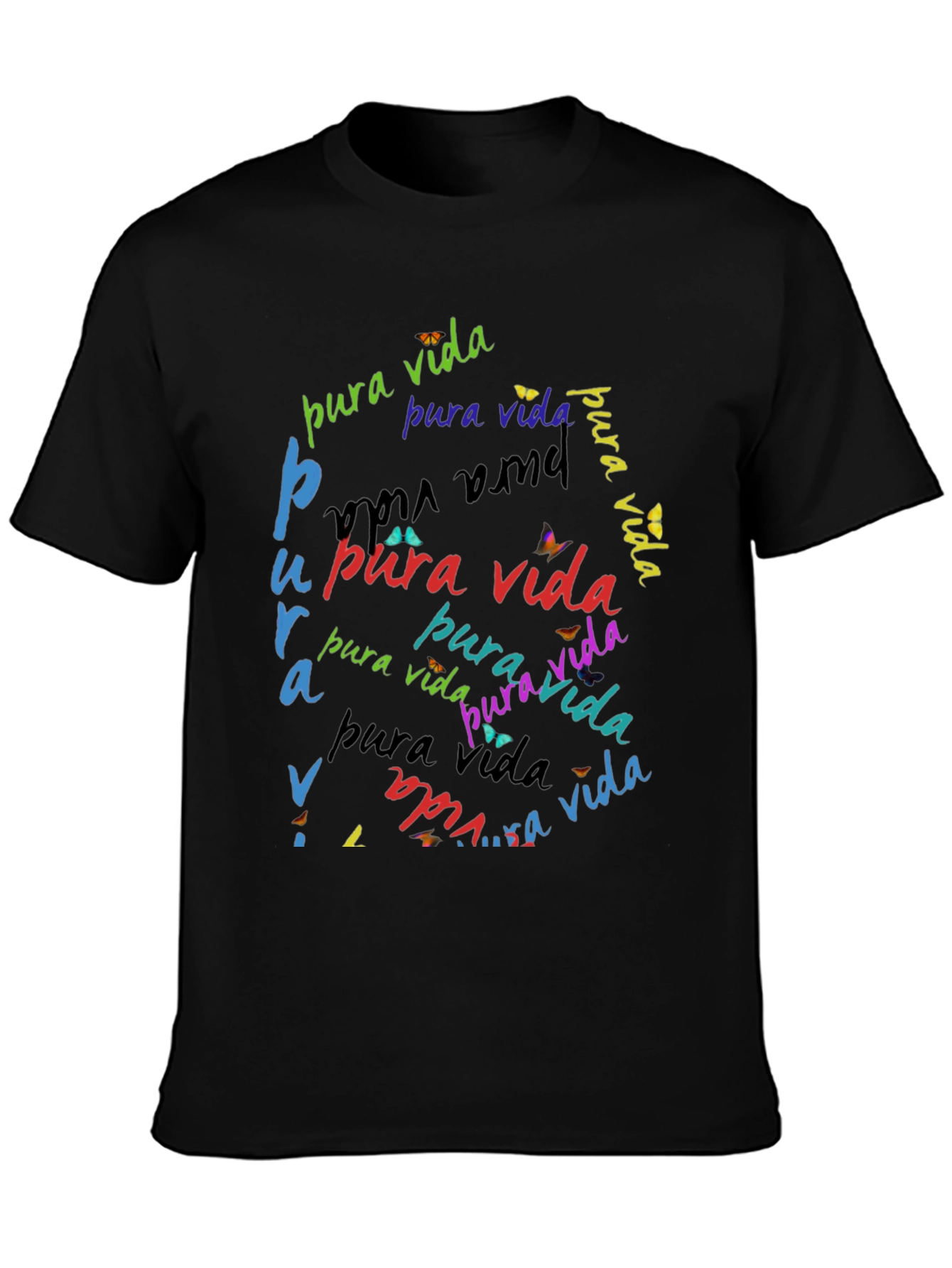 Pura Vida Graphic T-Shirt - Costa Rica Lifestyle Tee