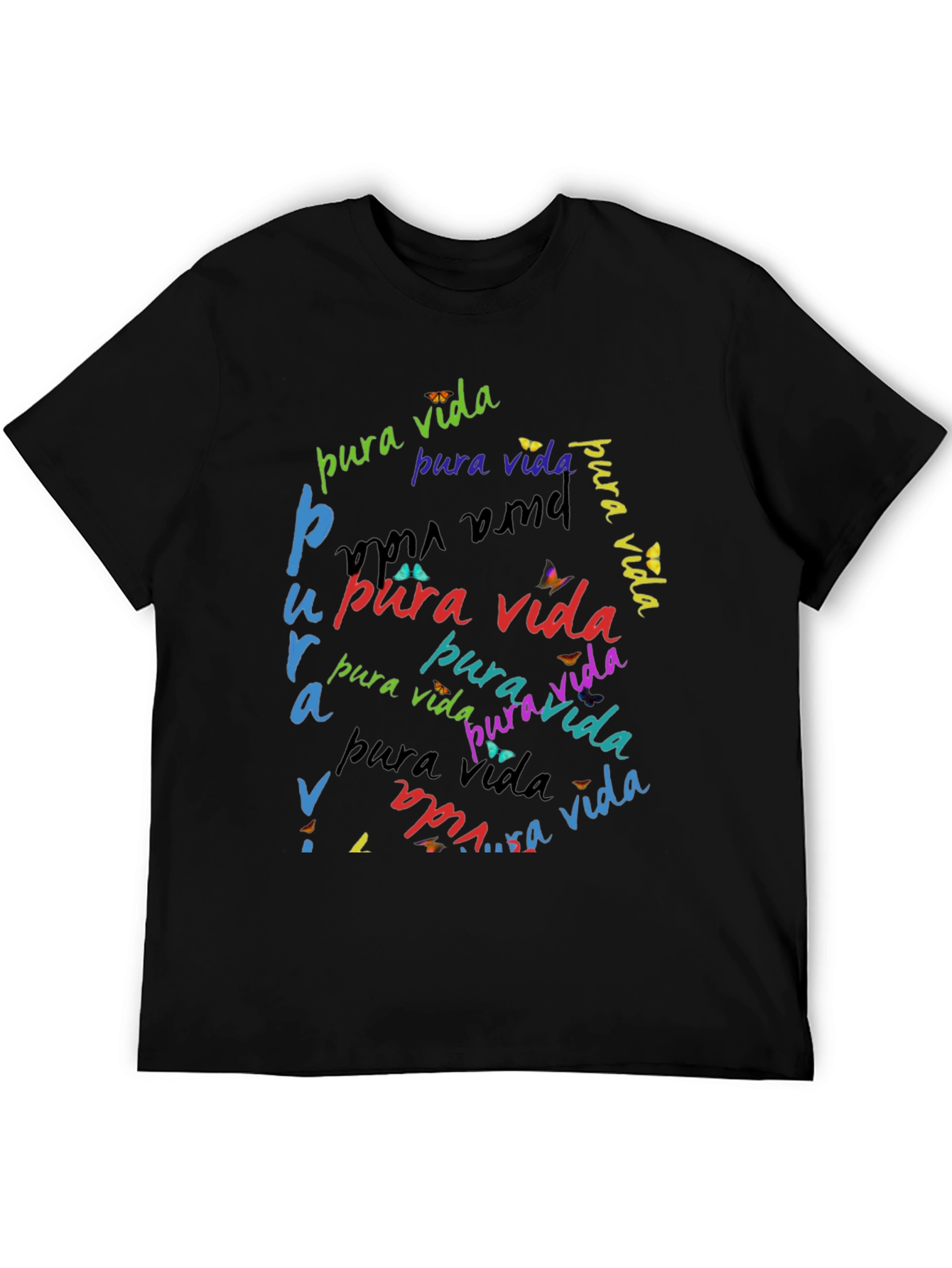 Pura Vida Graphic T-Shirt - Costa Rica Lifestyle Tee