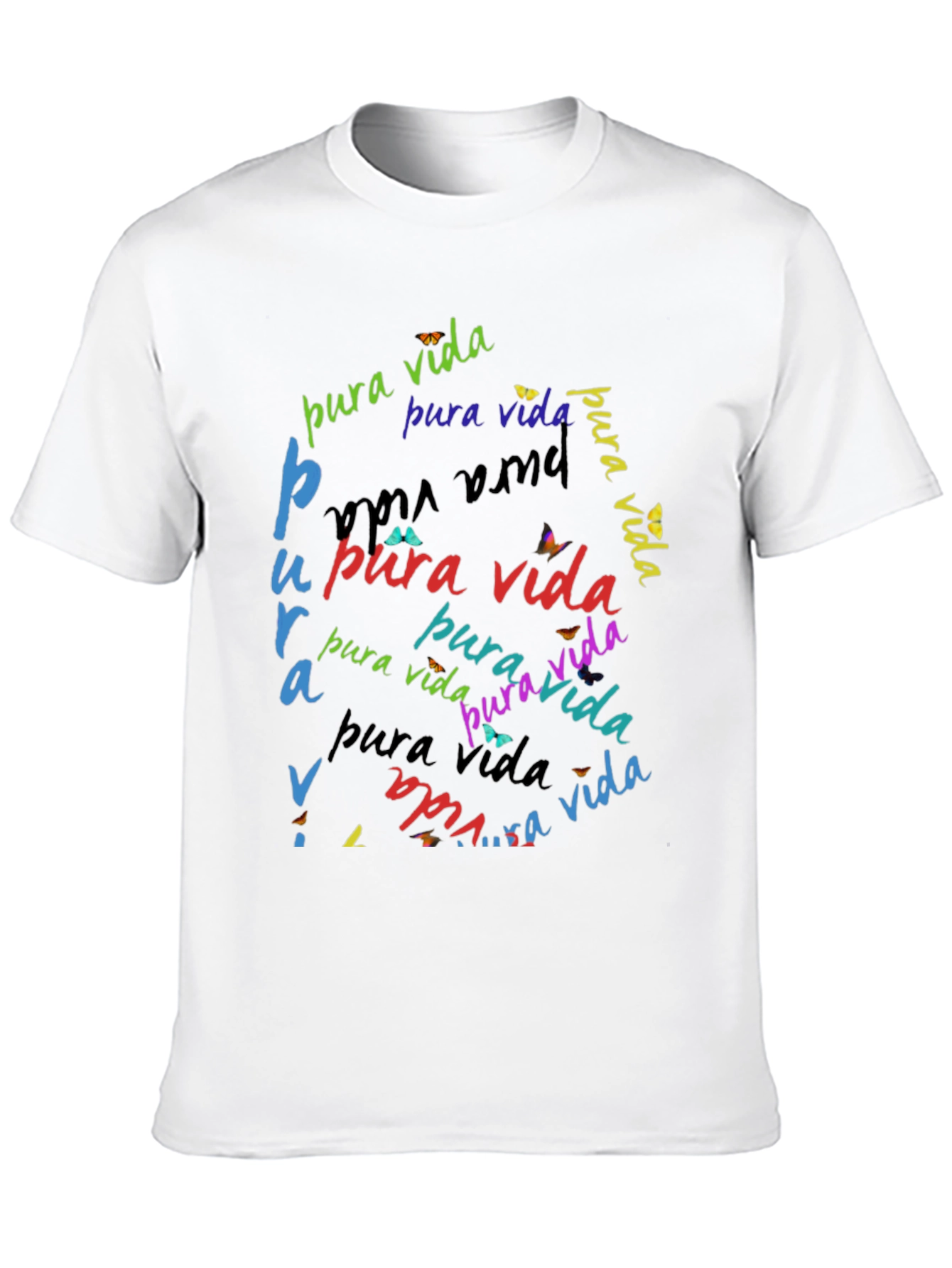 Pura Vida Graphic T-Shirt - Costa Rica Lifestyle Tee