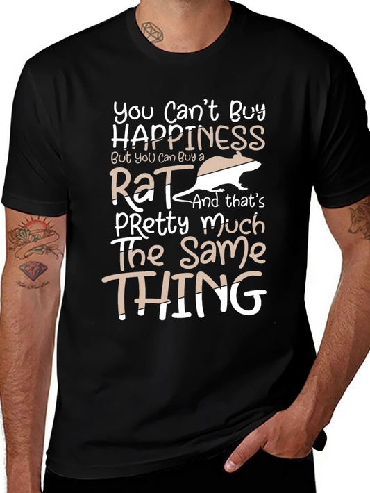Funny Rat Lover T-Shirt - Happiness Pet Tee