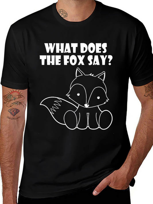 What Does The Fox Say? Graphic T-Shirt
