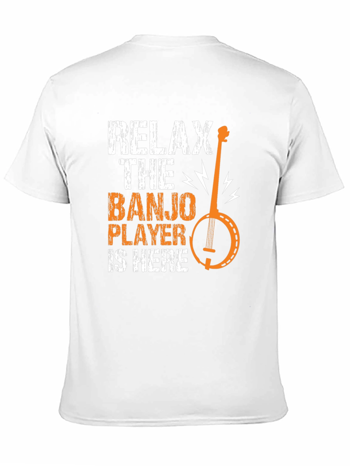Relax the Banjo Player is Here Graphic Tee